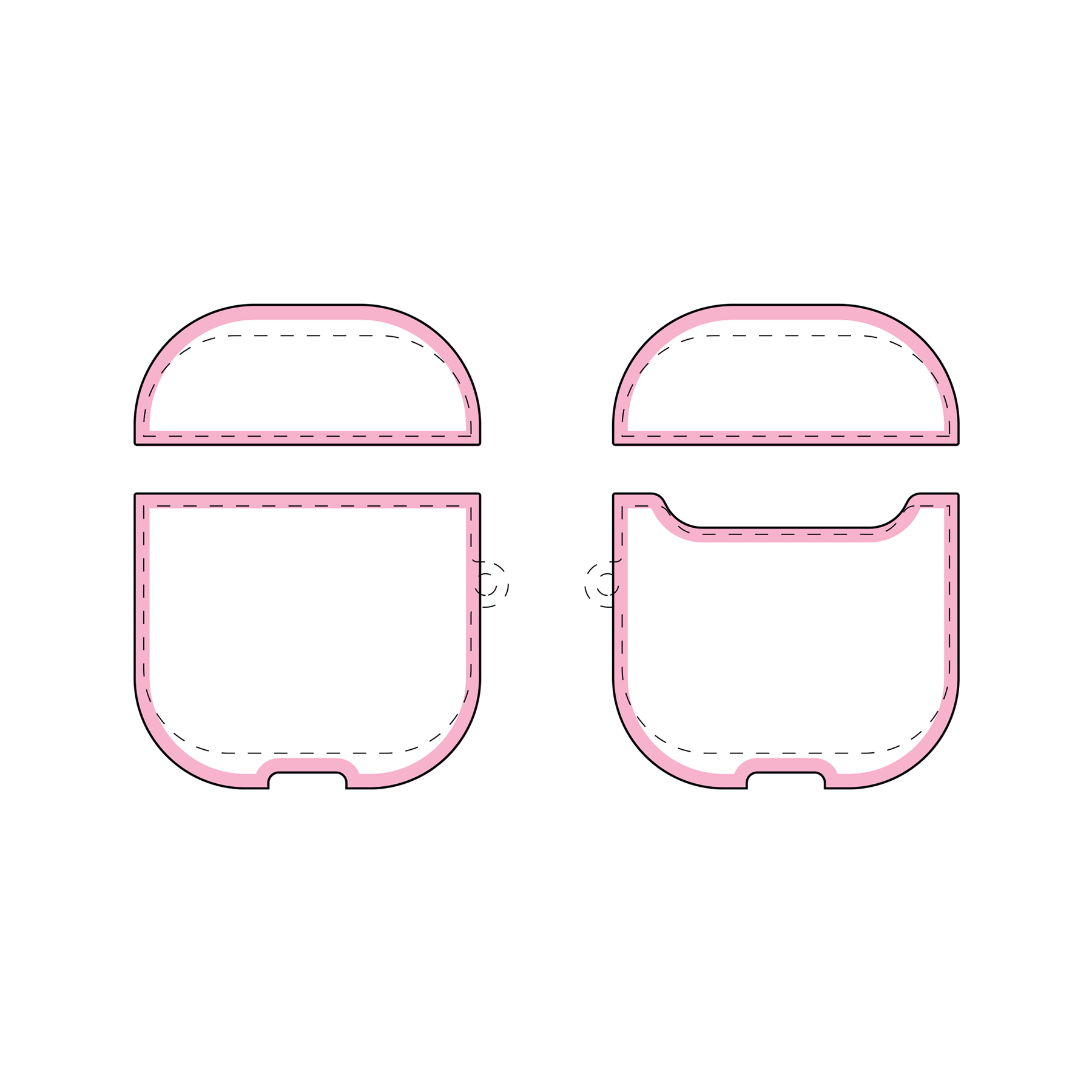 Apple AirPods 2 Hardcase (volledig bedrukt)