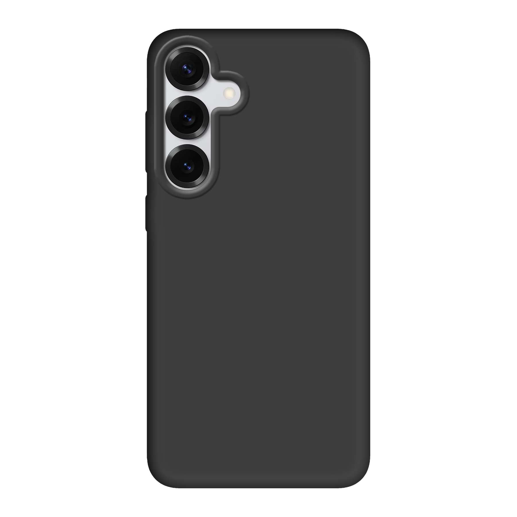 Samsung Galaxy S25 Plus Biologisch afbreekbaar hoesje (achterkant bedrukt, zwart)