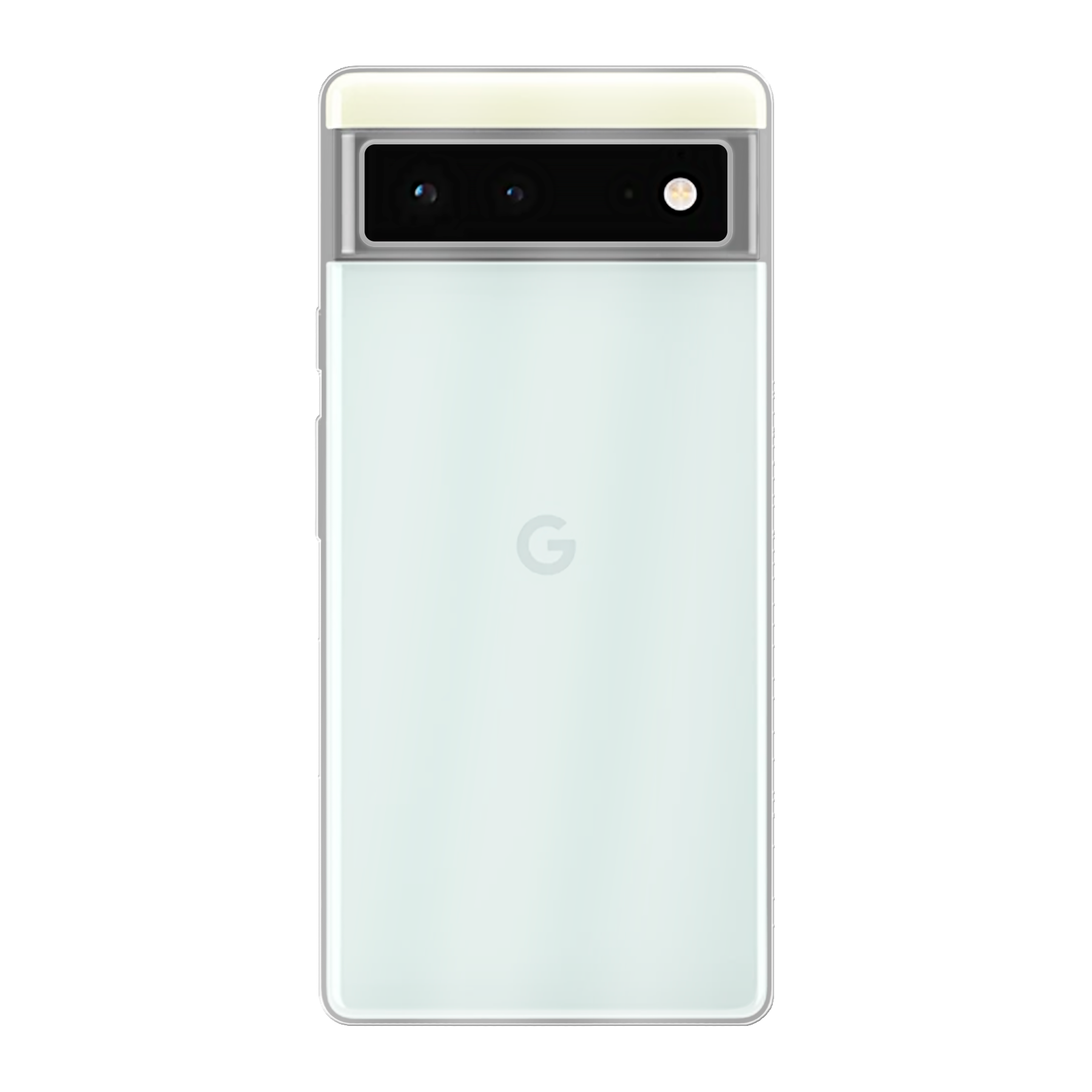 Google Pixel 6 Soft case (achterkant bedrukt, transparant)