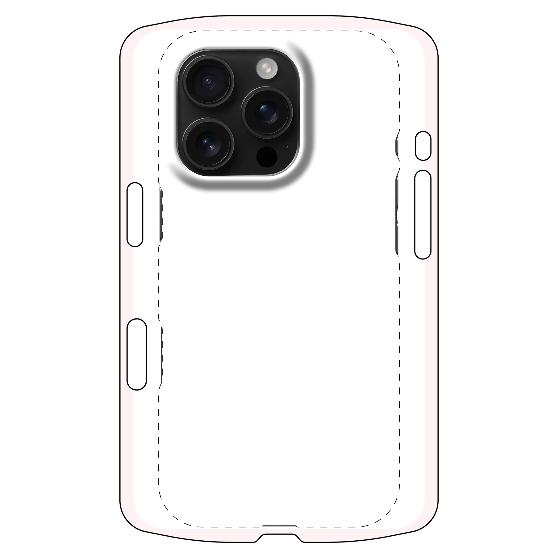 Apple iPhone 16 Pro Hardcase (volledig bedrukt, glanzend)