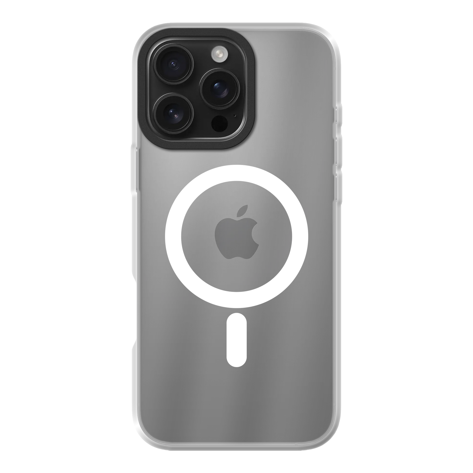 Apple iPhone 16 Pro Max Hybrid case with MagSafe (back printed, transparent)