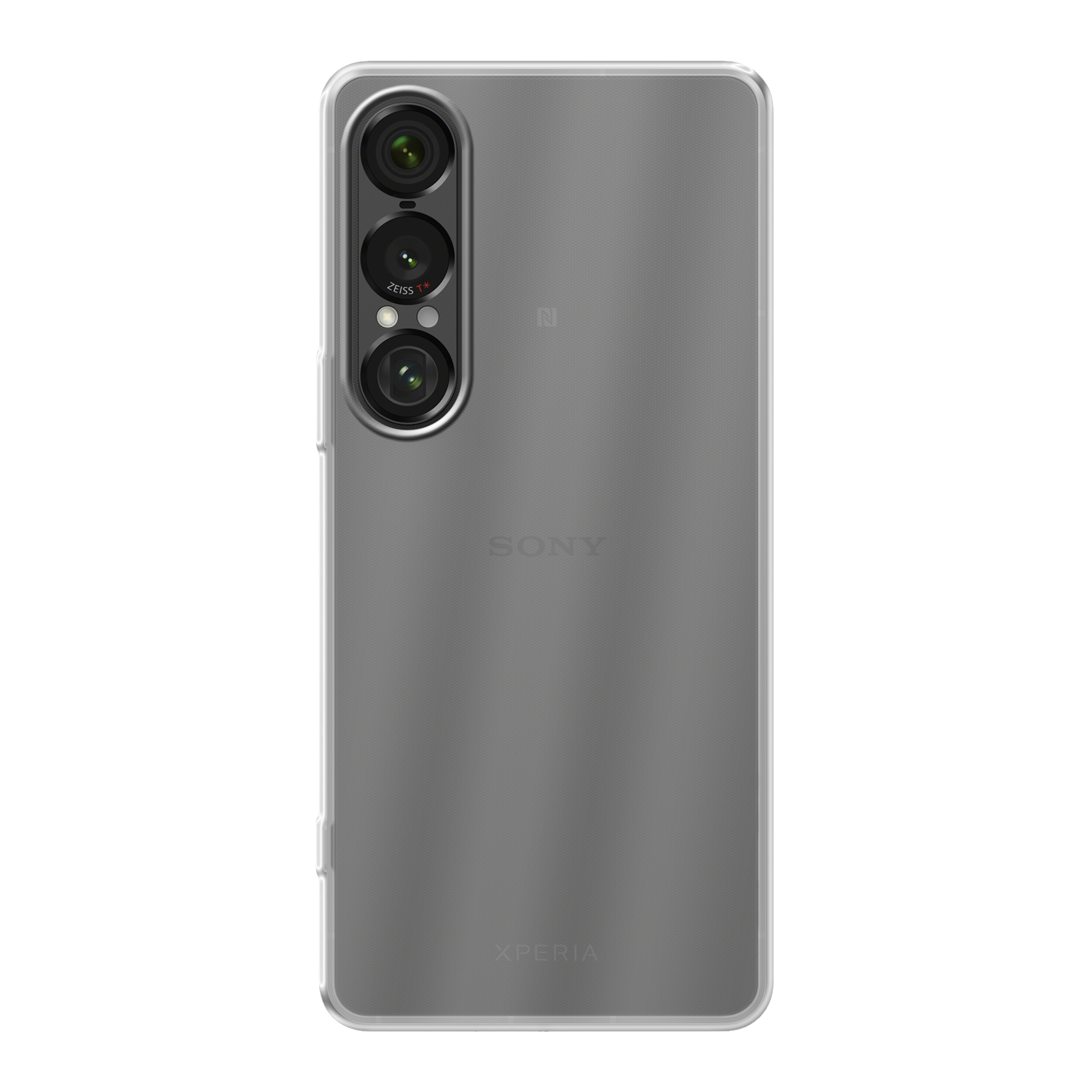 Sony Xperia 1 VII Zachte hoes (achterkant bedrukt, transparant)