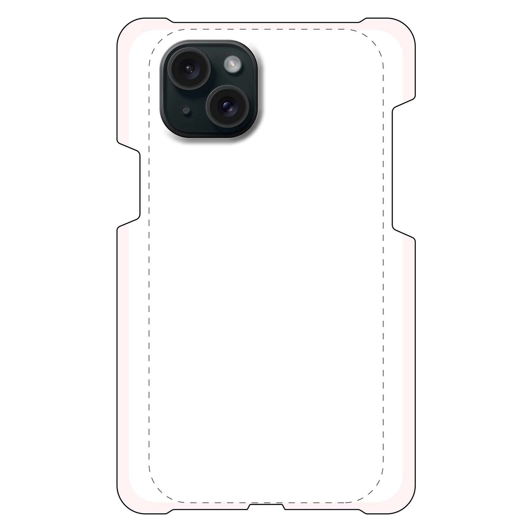 Apple iPhone 15 Plus Hardcase (volledig bedrukt, glanzend)