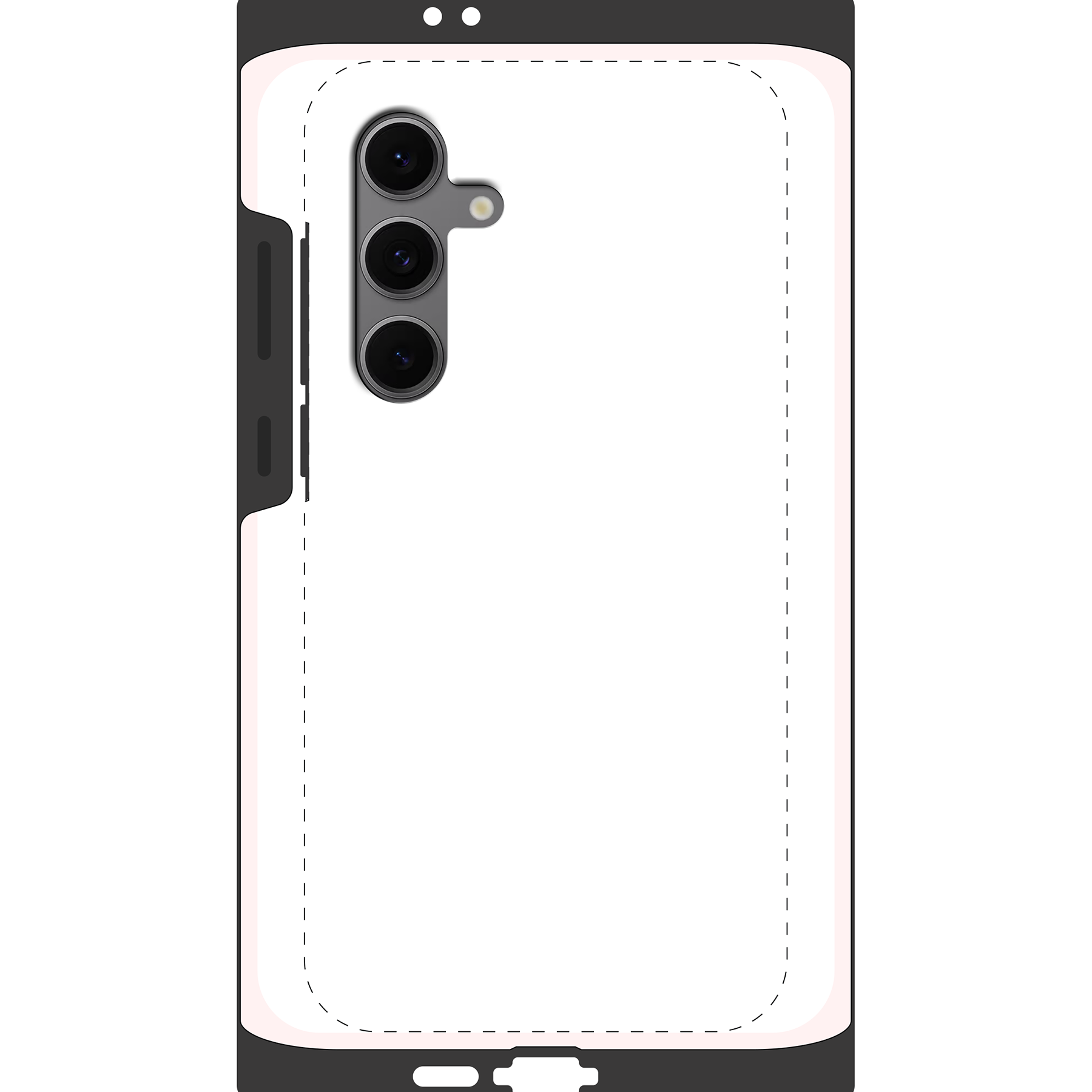 Samsung Galaxy S24 FE Tough case (volledig bedrukt, zwarte inzet)