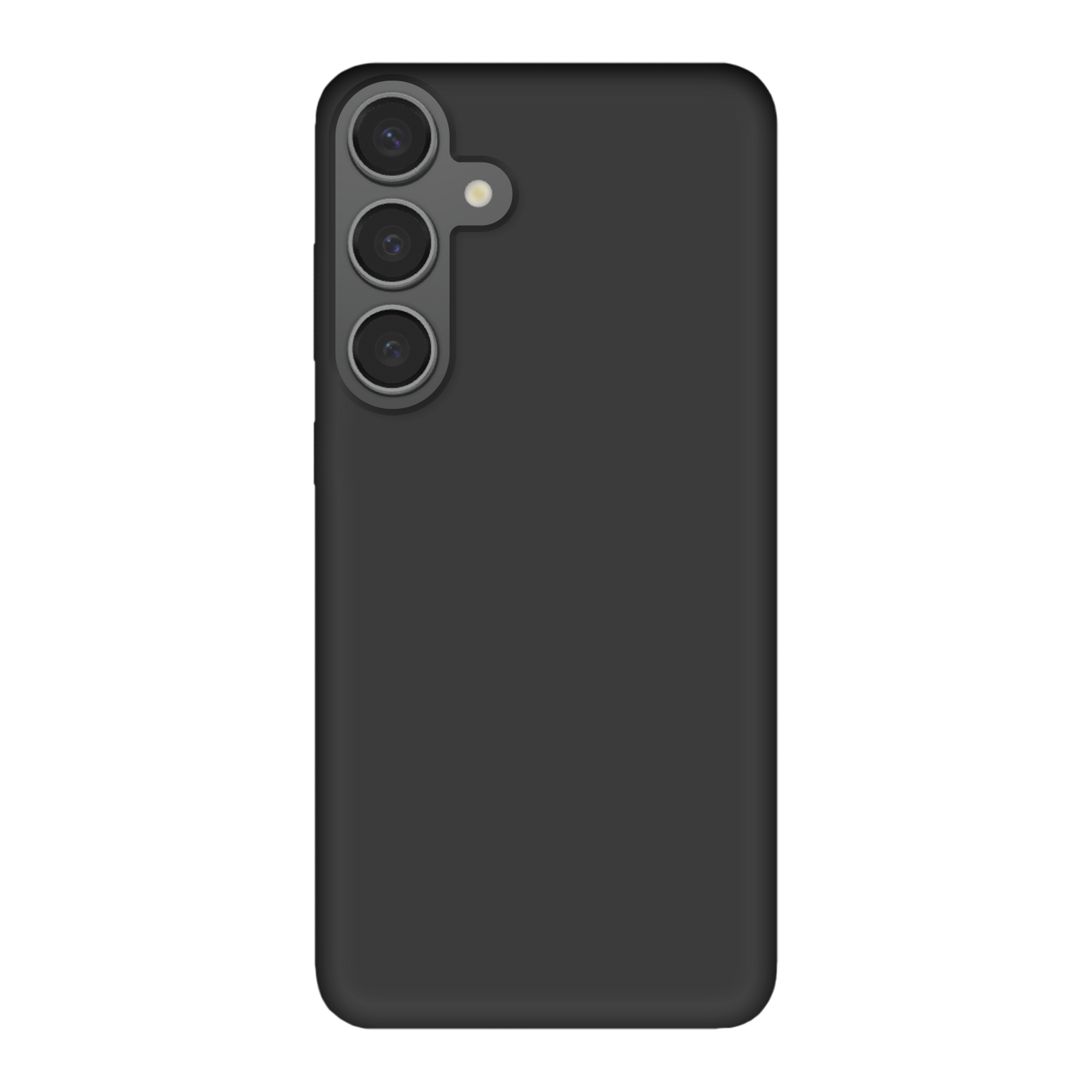 Samsung Galaxy S24 Plus Biologisch afbreekbaar hoesje (achterkant bedrukt, zwart)