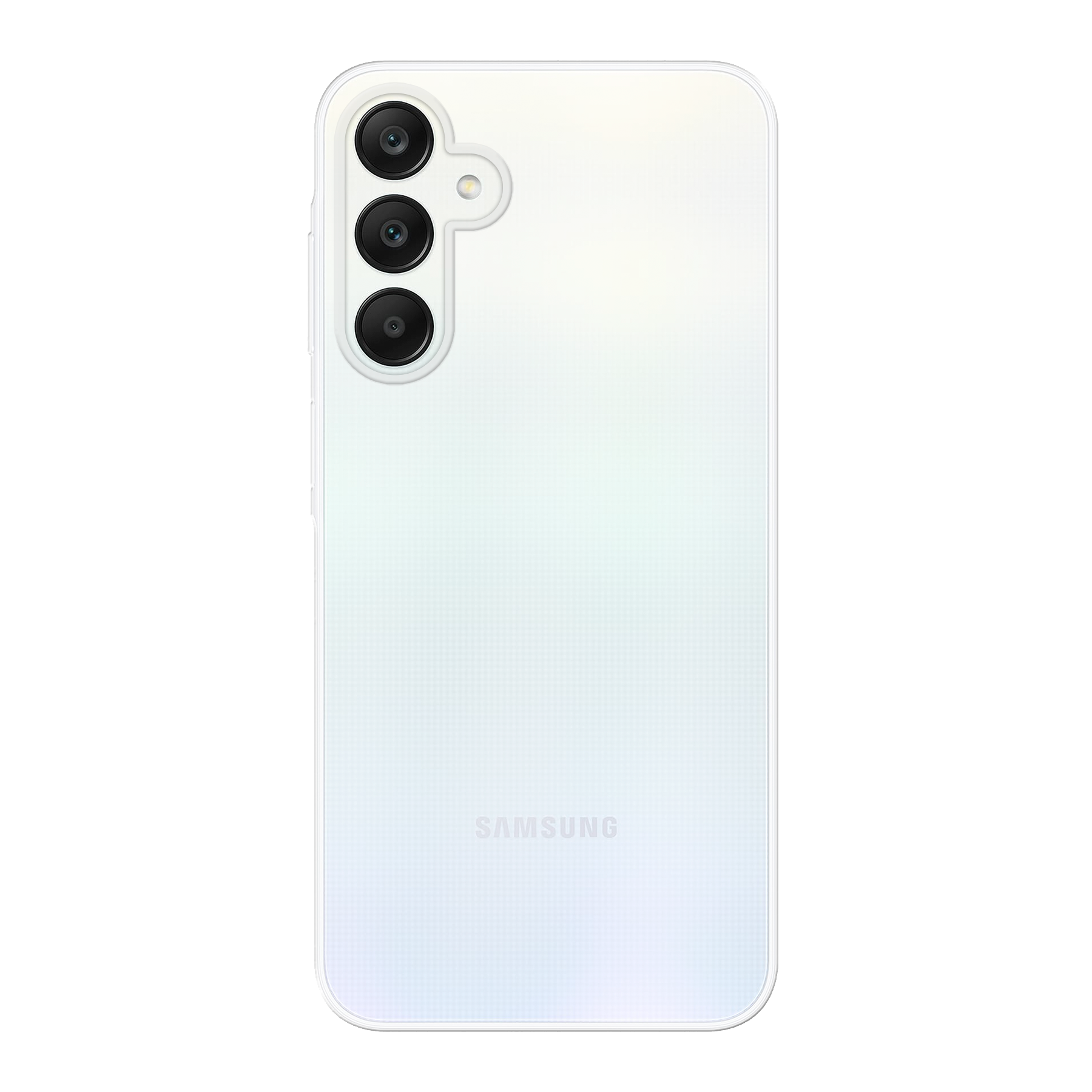 Samsung Galaxy A25 Zachte hoes (achterkant bedrukt, transparant)