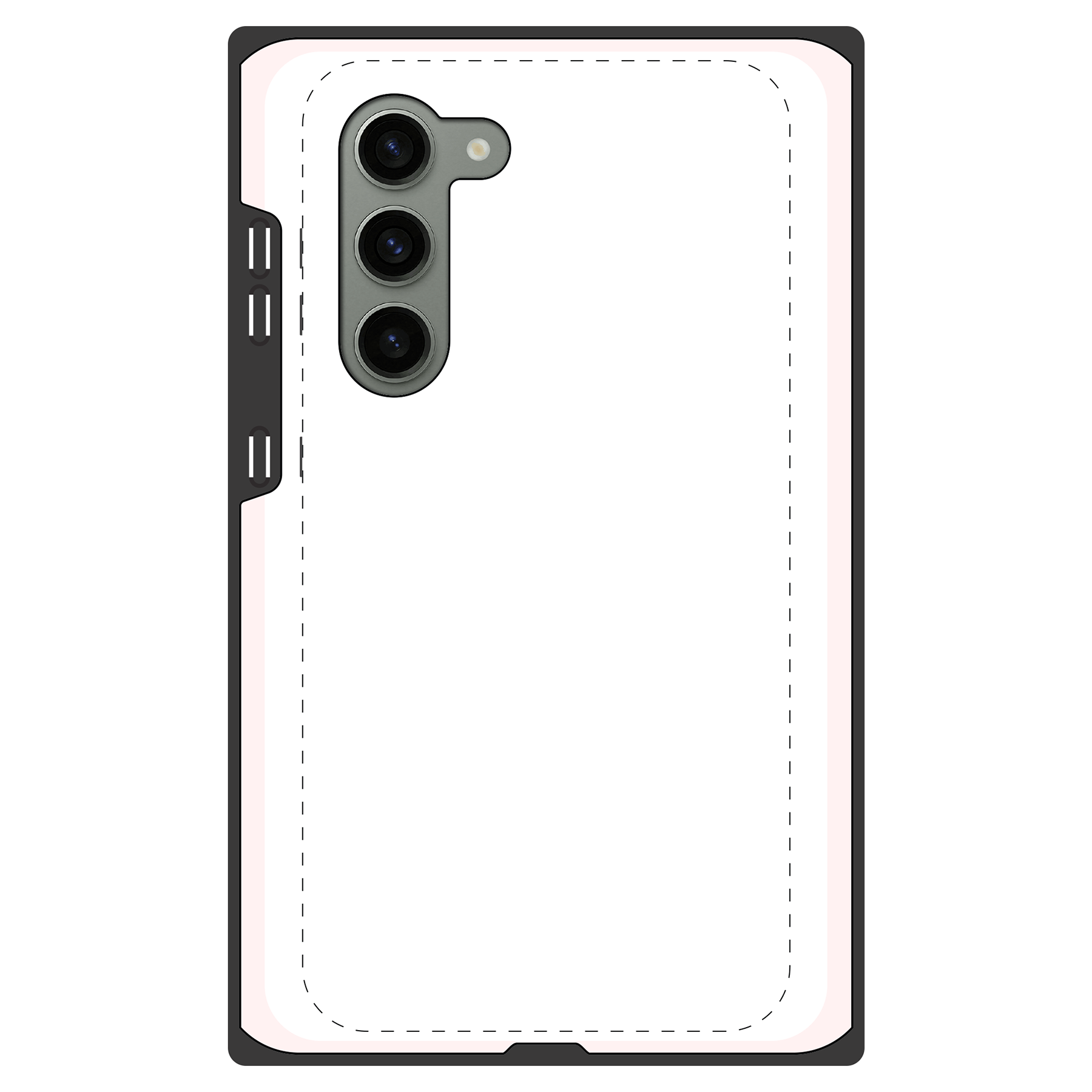 Samsung Galaxy S23 Plus Tough case (volledig bedrukt, zwarte inzet)