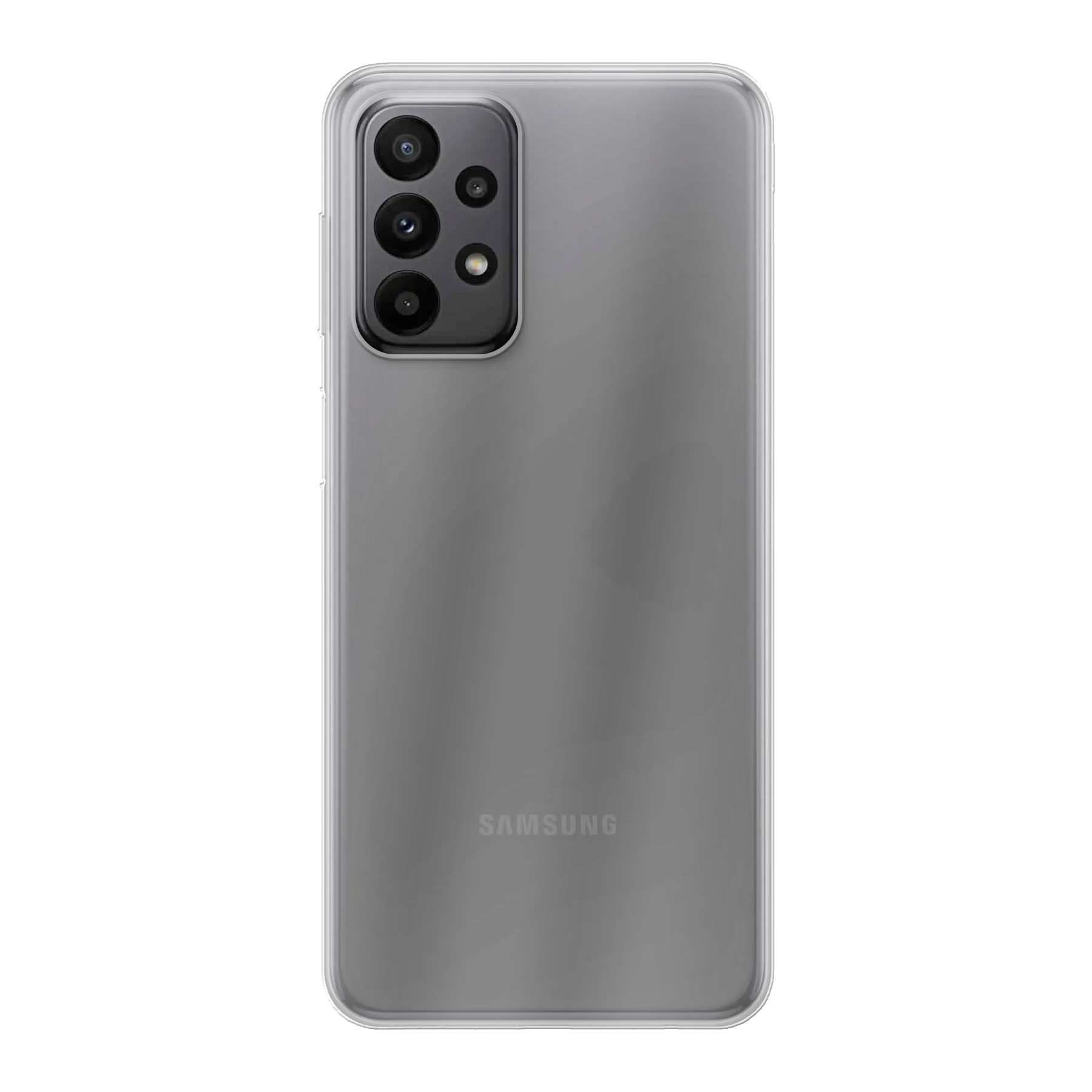 Samsung Galaxy A23 5G Zachte hoes (achterkant bedrukt, transparant)