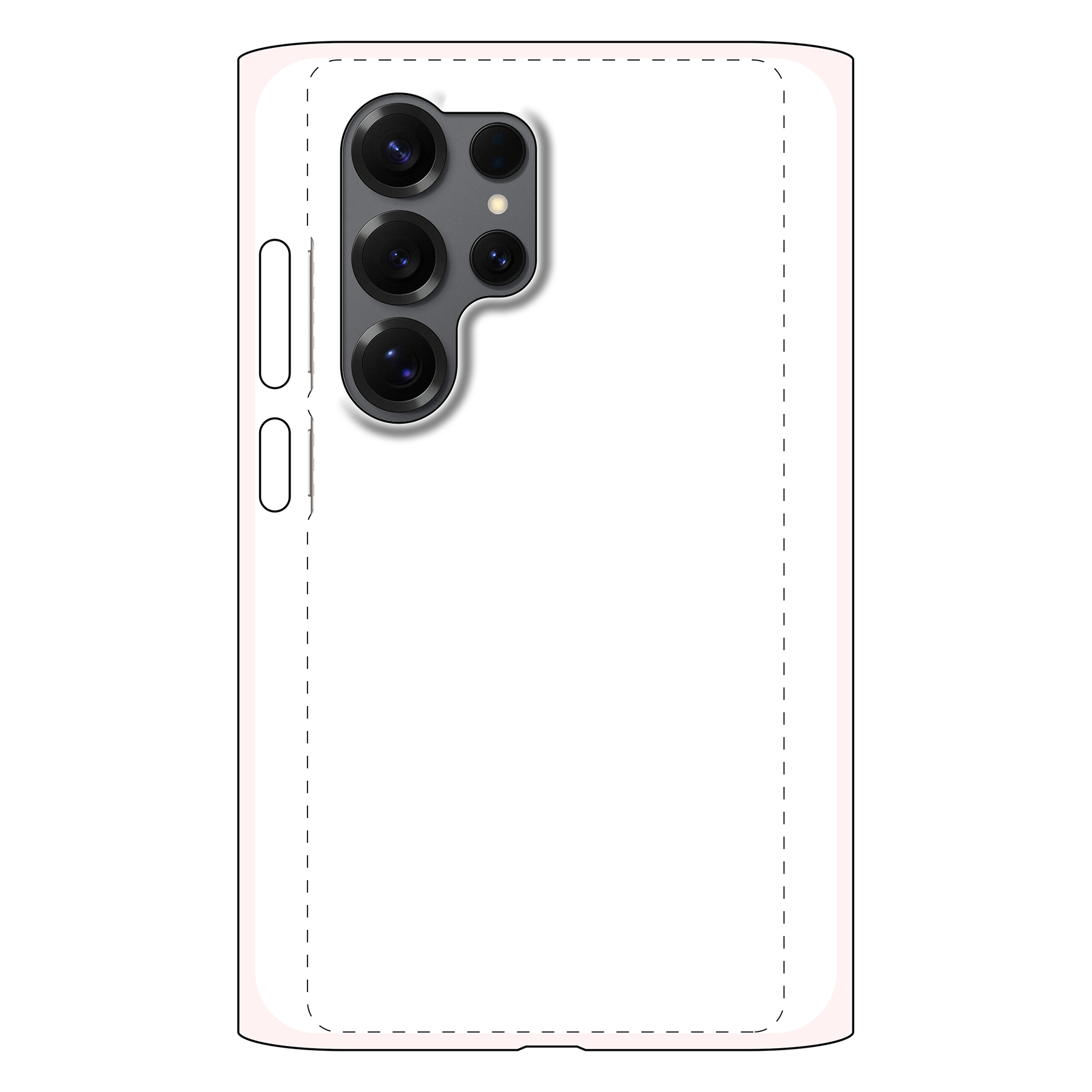 Samsung Galaxy S25 Ultra Hard hoesje (volledig bedrukt, glanzend)