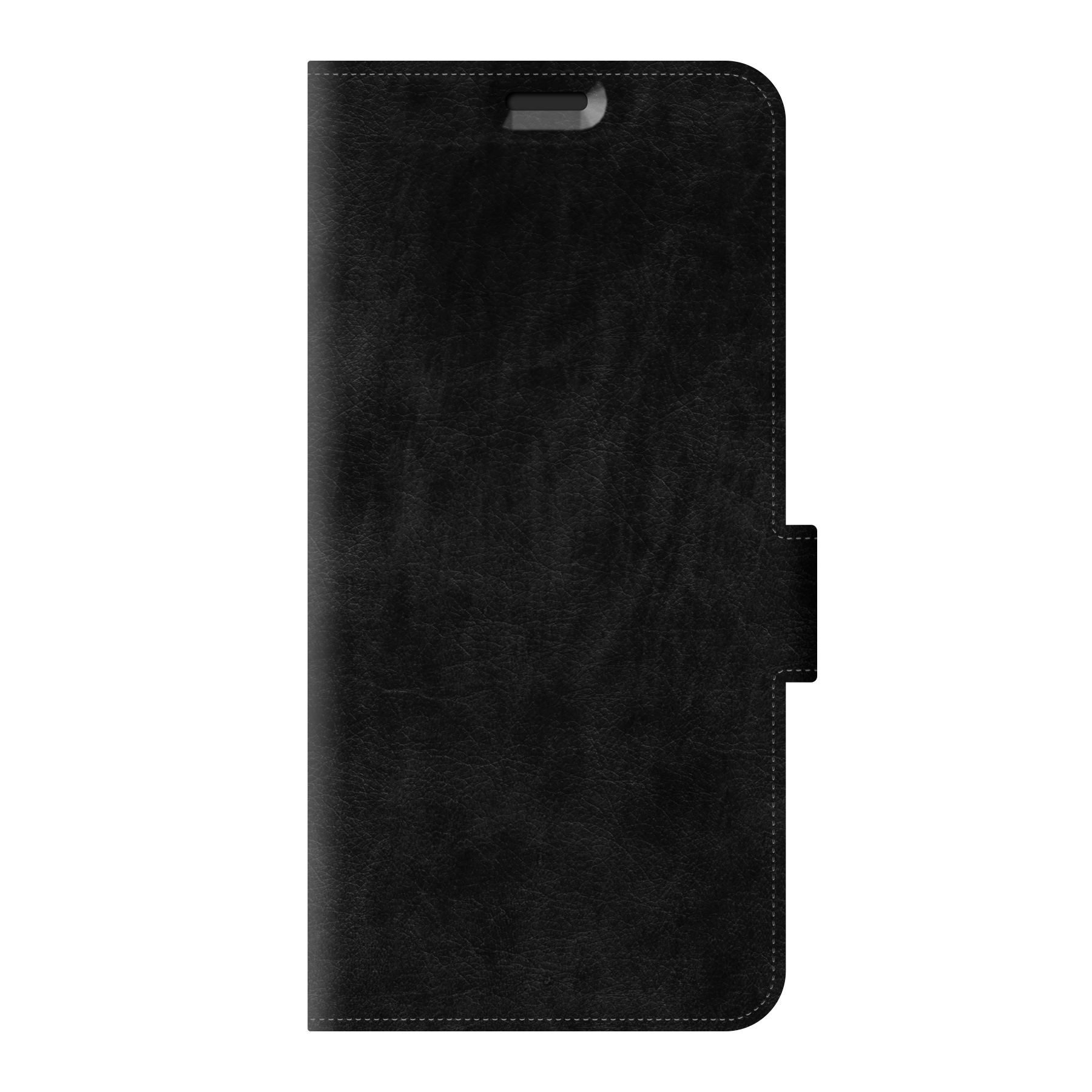 Samsung Galaxy S21 5G Wallet hoesje (voorzijde bedrukt, zwart)