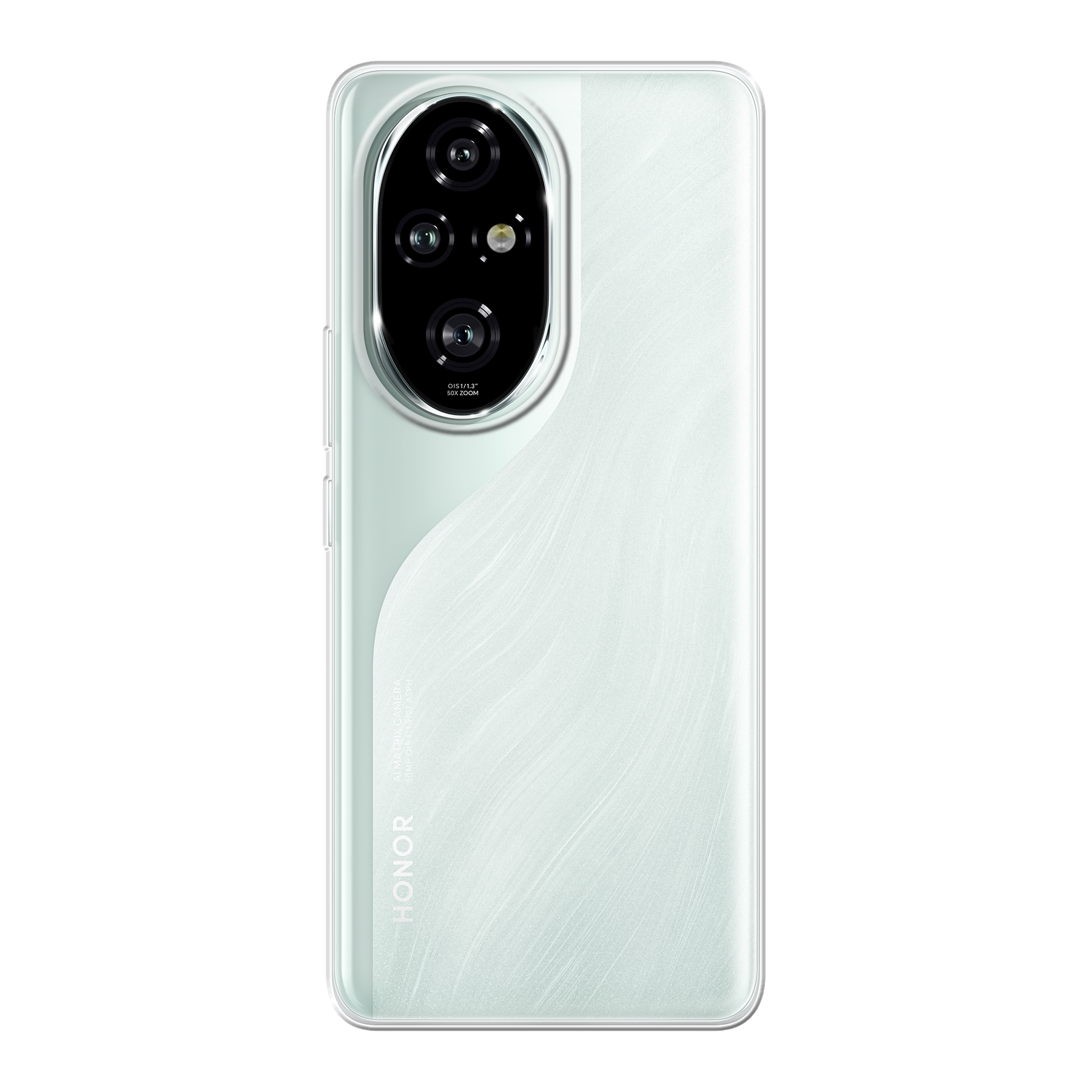 Honor 200 Pro Zachte hoes (achterkant bedrukt, transparant)