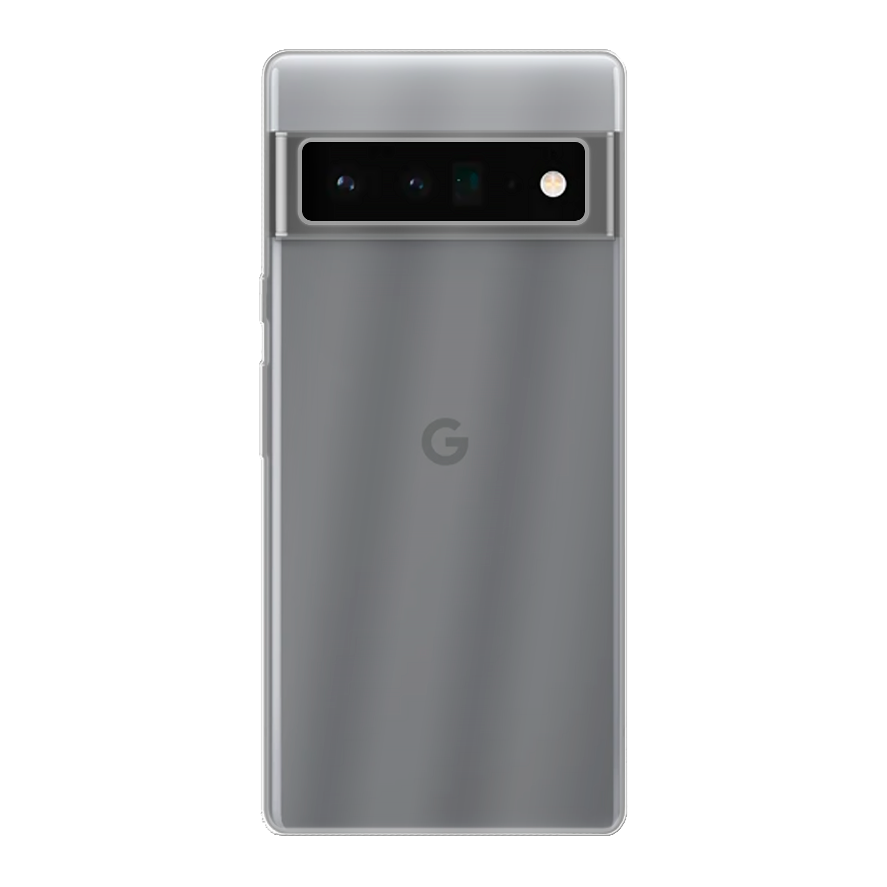 Google Pixel 6 Pro Zachte hoes (achterkant bedrukt, transparant)