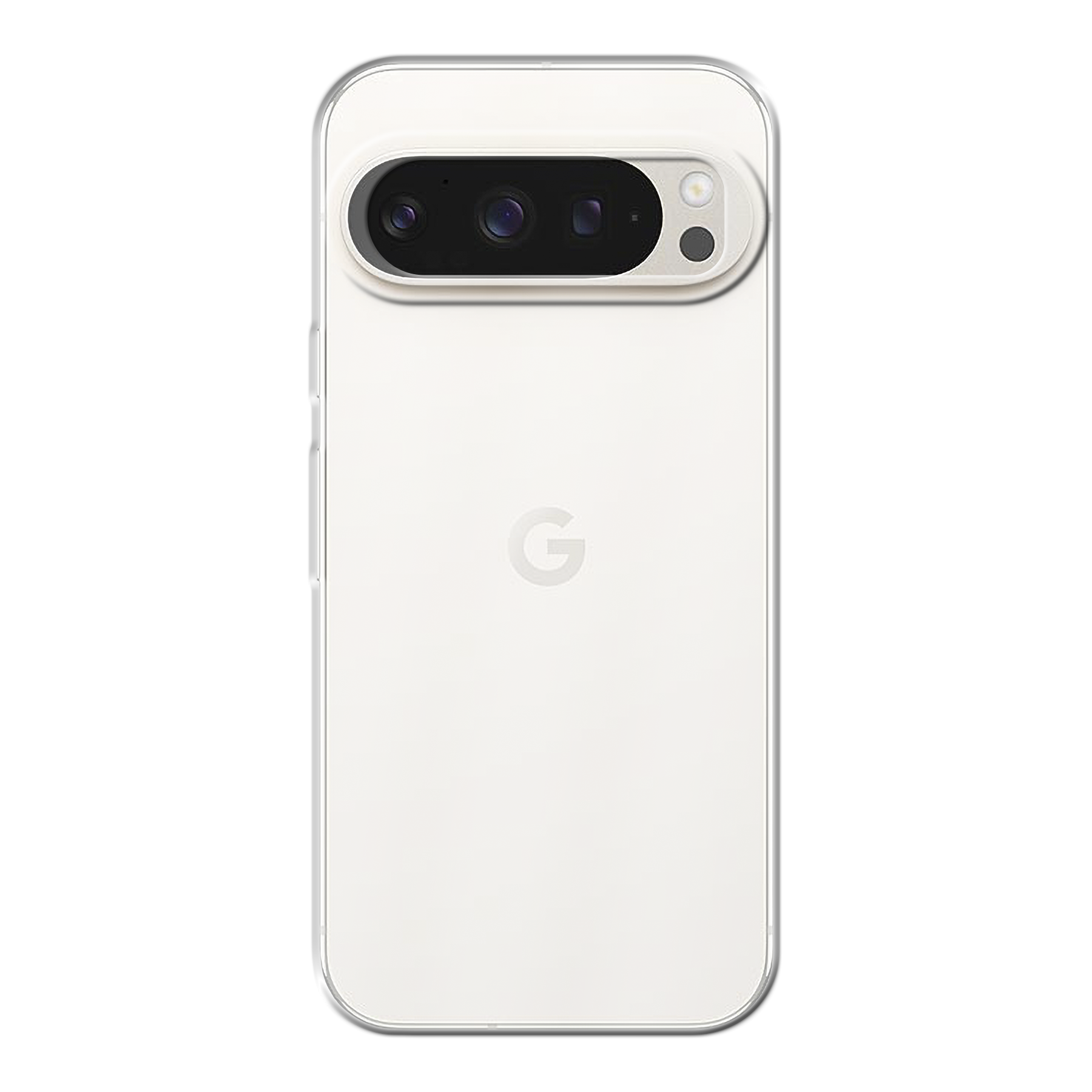 Google Pixel 9 Pro Zachte hoes (achterkant bedrukt, transparant)