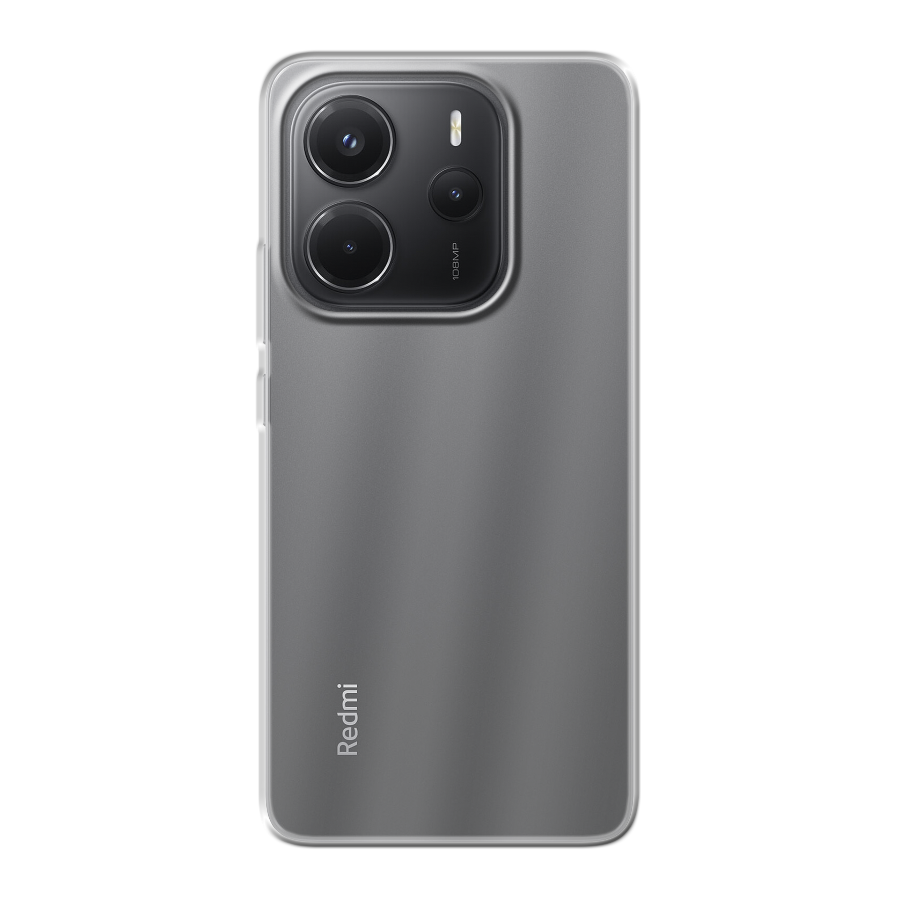 Xiaomi Redmi Note 14 4G zachte hoes (achterkant bedrukt, transparant)