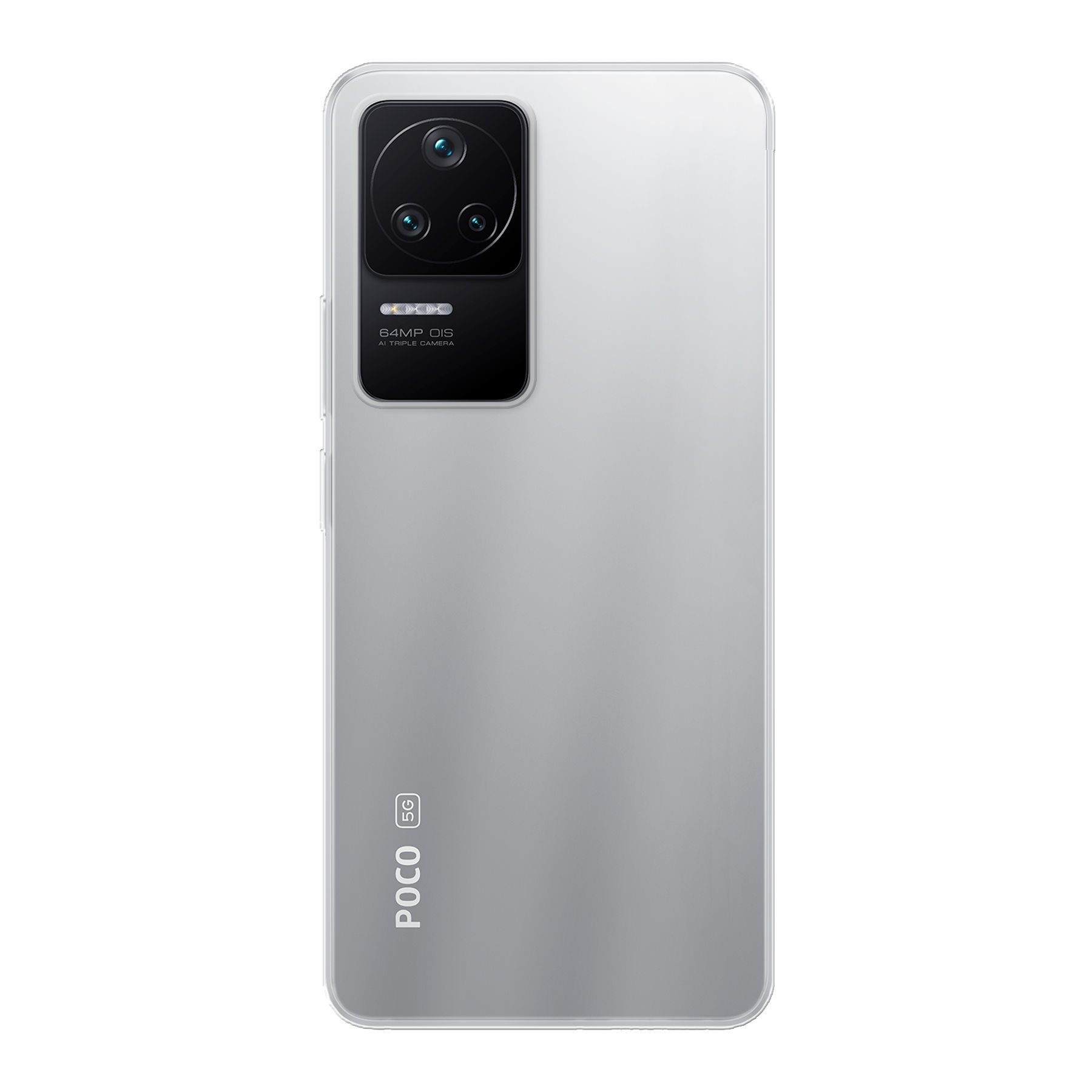 Xiaomi Poco F4 Zachte case (achterkant bedrukt, transparant)