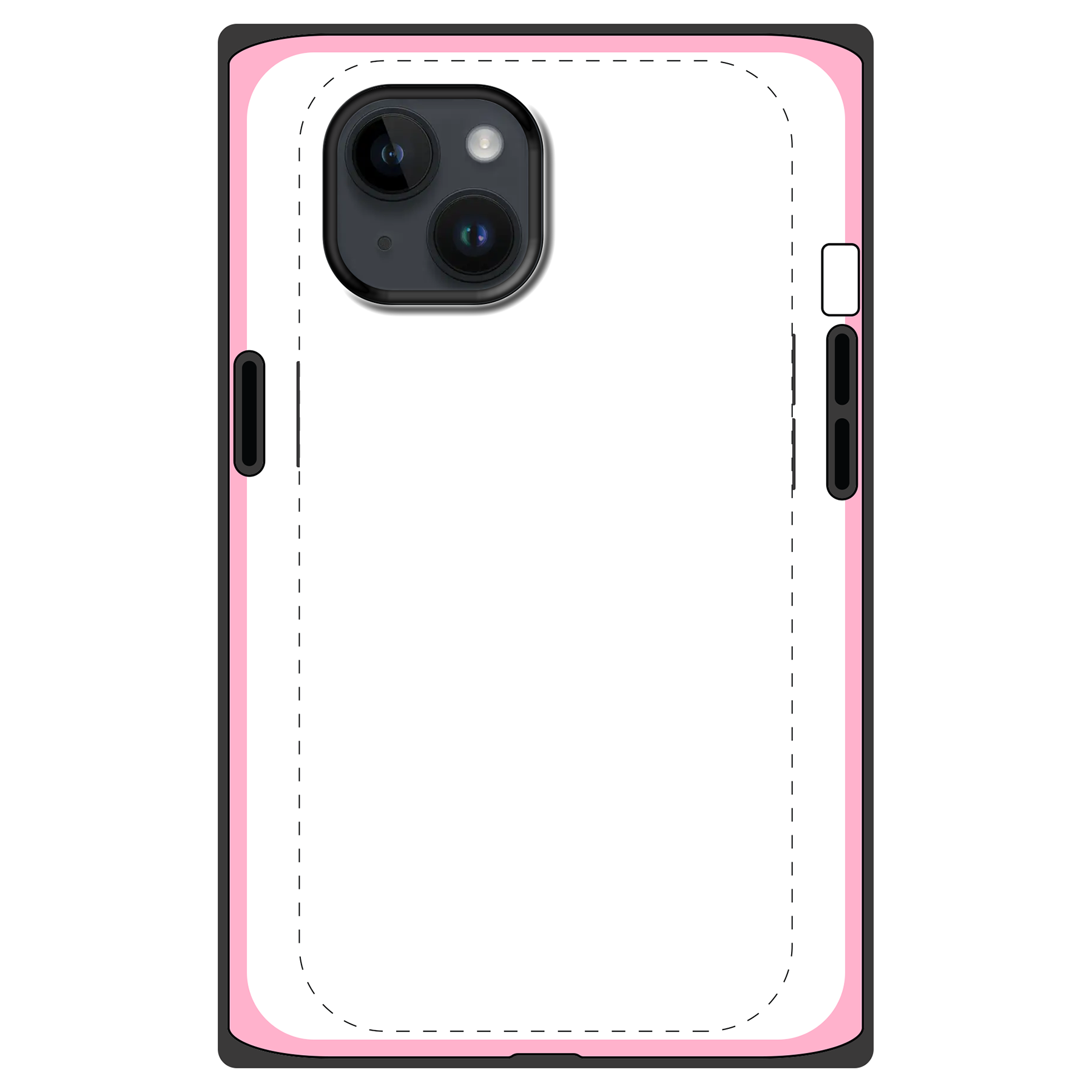 Apple iPhone 14 MagSafe Tough case (volledig bedrukt, zwarte inzet)