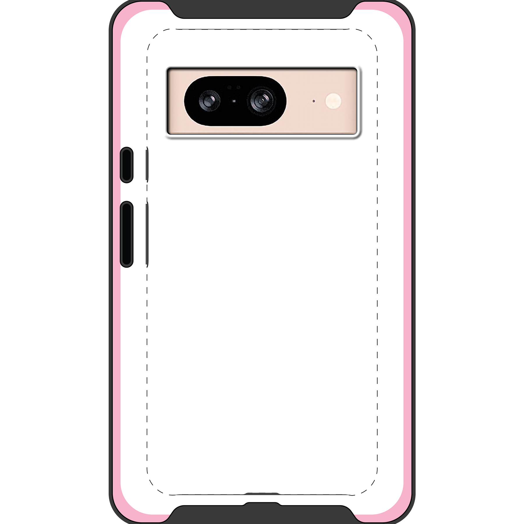 Google Pixel 8 Tough case (volledig bedrukt, glanzend)