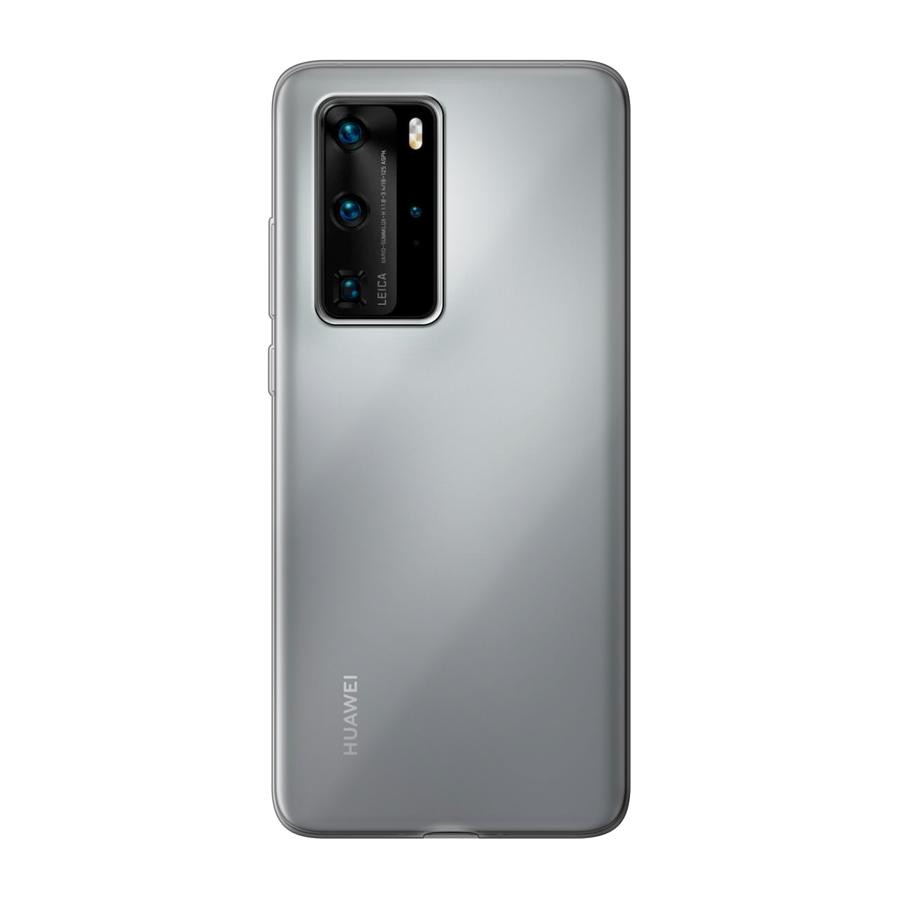 Huawei P40 Pro Zachte hoes (achterkant bedrukt, transparant)