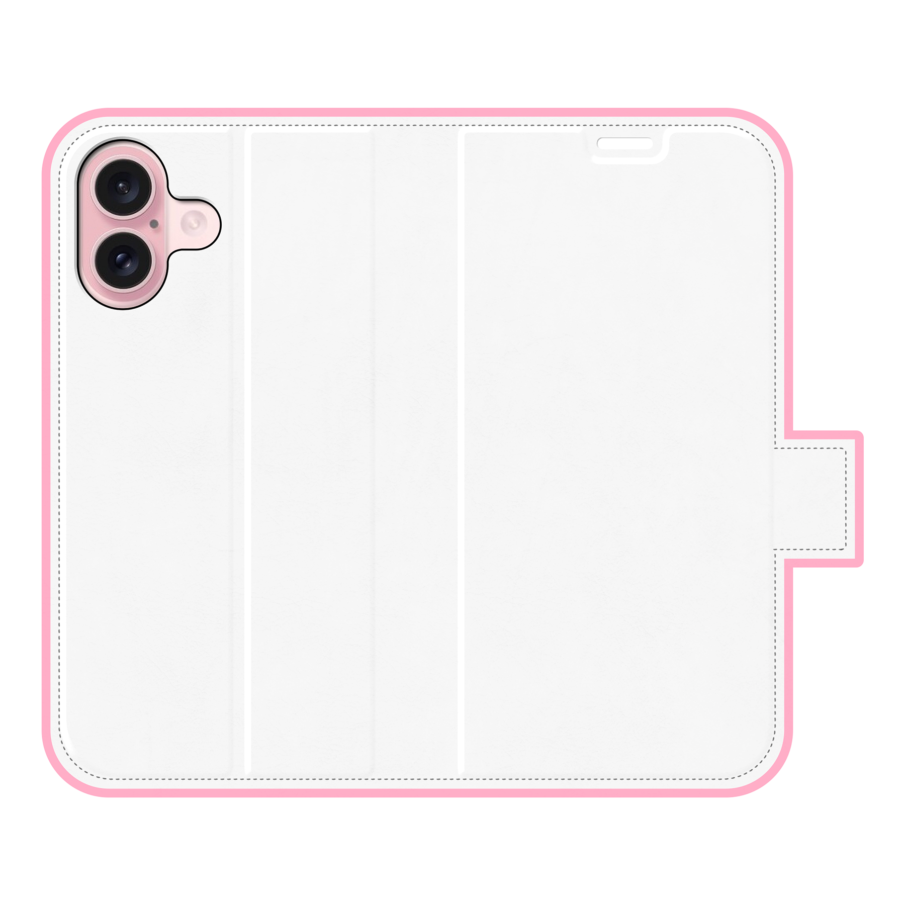 Apple iPhone 16 Wallet hoesje (volledig bedrukt)