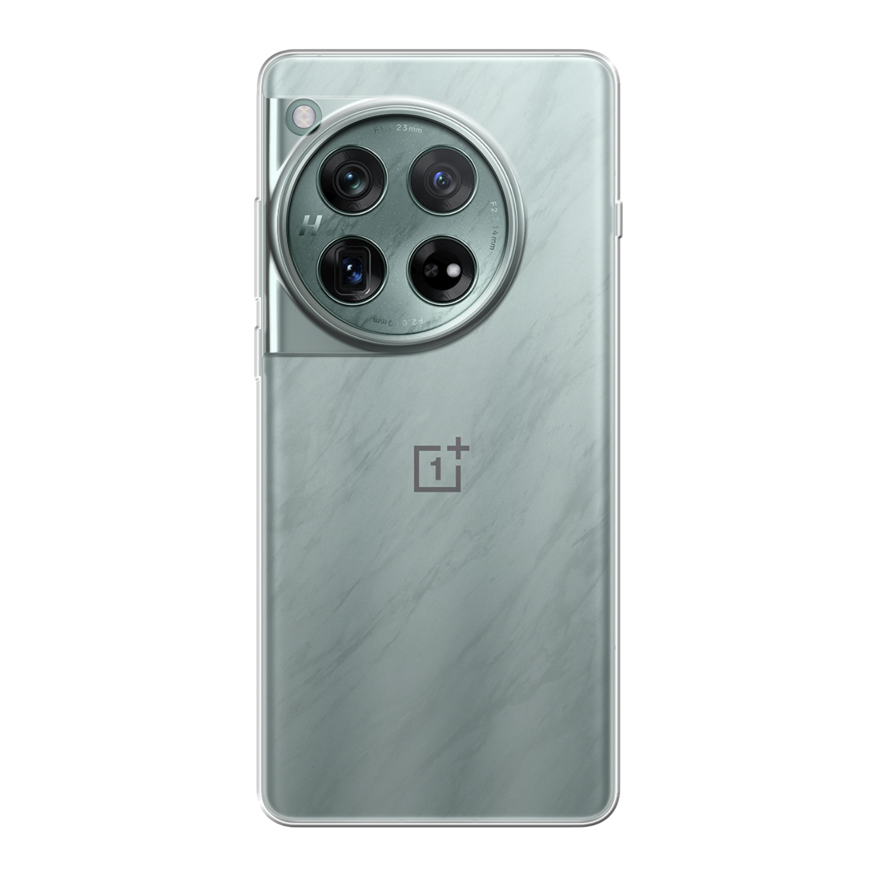 OnePlus 12 Zachte hoes (achterkant bedrukt, transparant)
