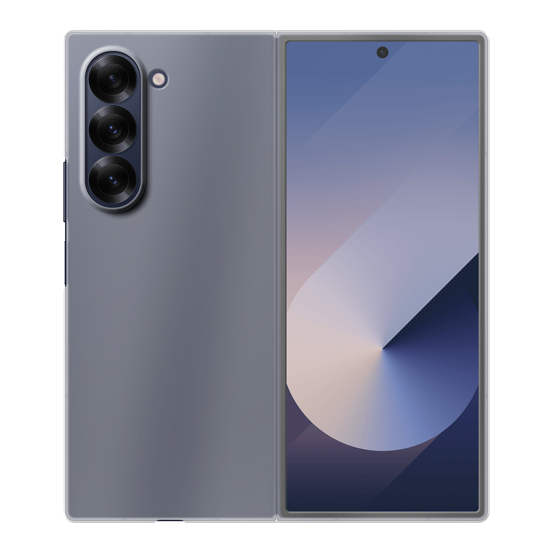 Samsung Galaxy Z Fold6 Hardcase (achterkant bedrukt, transparant)