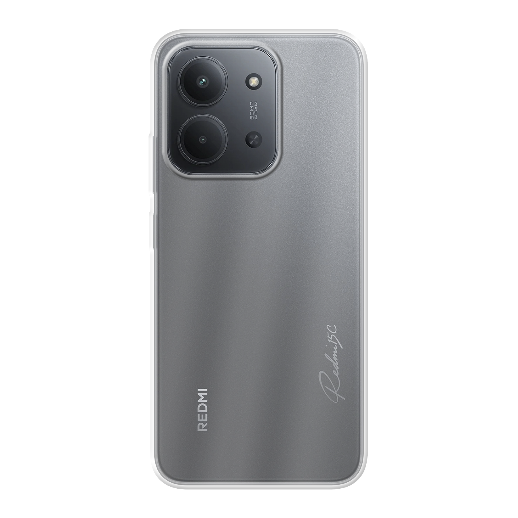 Xiaomi Redmi 15C 4G Zachte hoes (achterkant bedrukt, transparant)