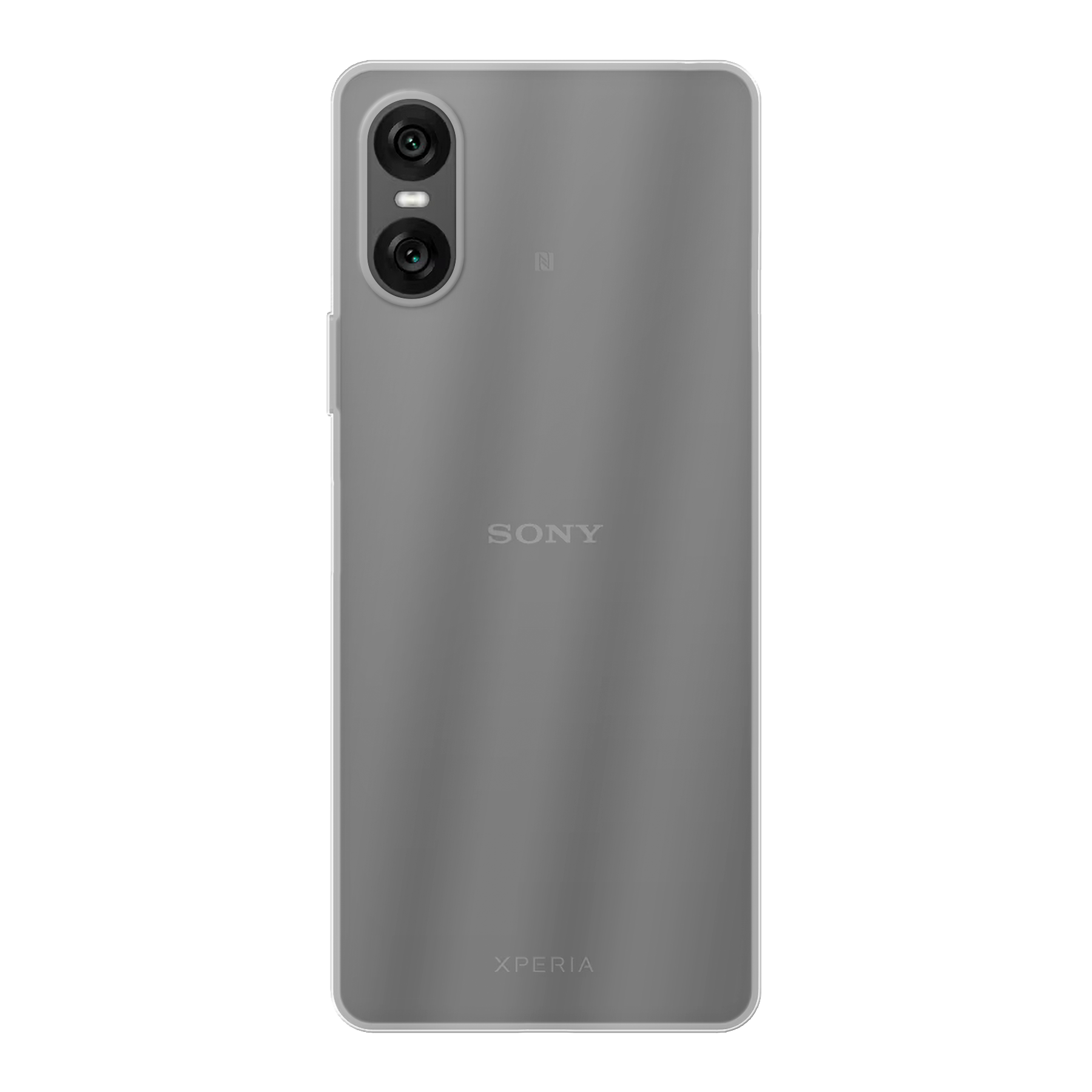 Sony Xperia 10 VI Zachte hoes (achterkant bedrukt, transparant)
