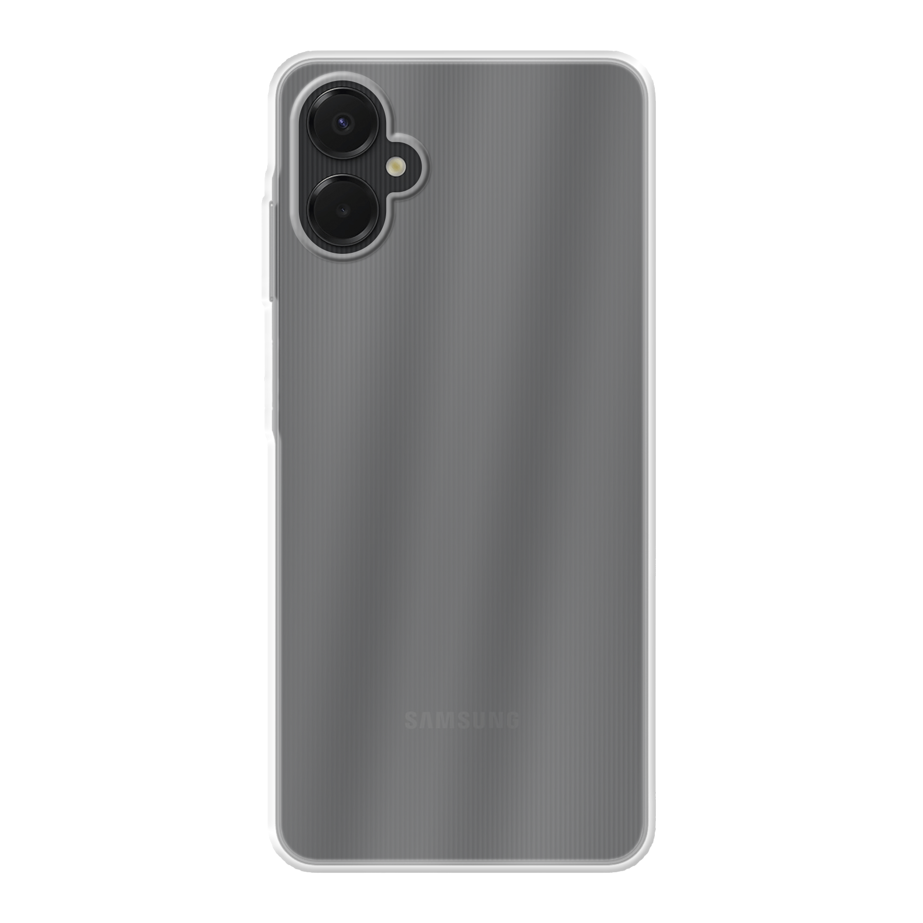 Samsung Galaxy A06 5G zachte hoes (achterkant bedrukt, transparant)