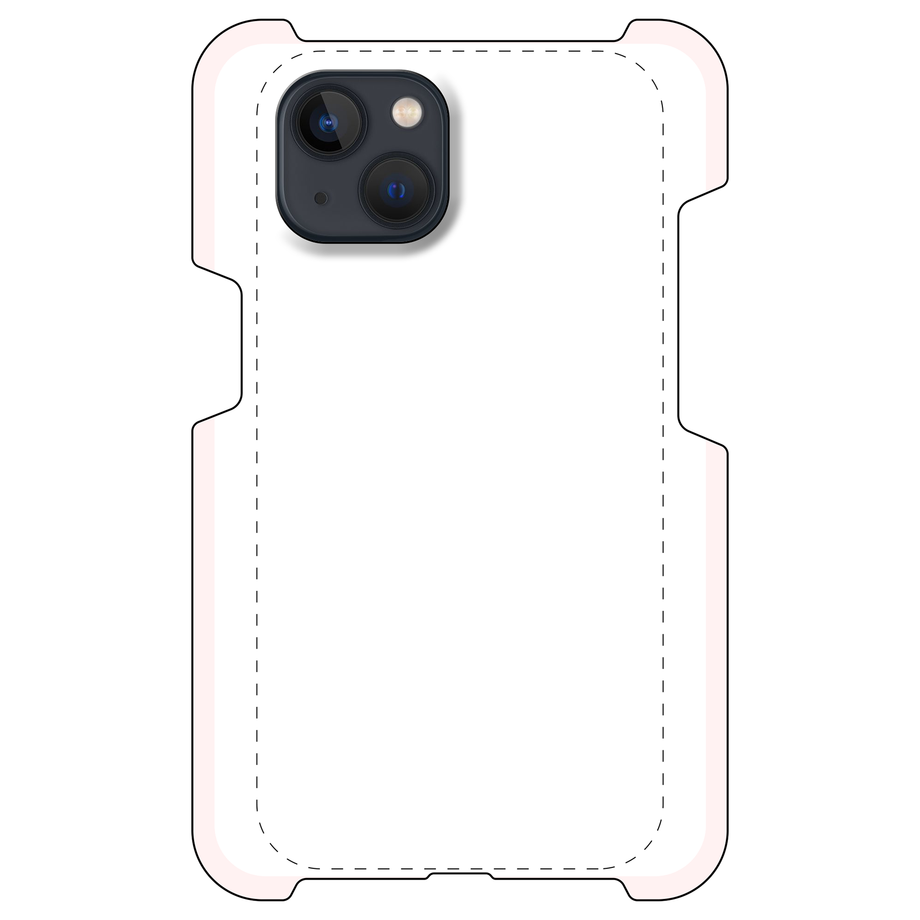 Apple iPhone 13 Hardcase (volledig bedrukt, glanzend)