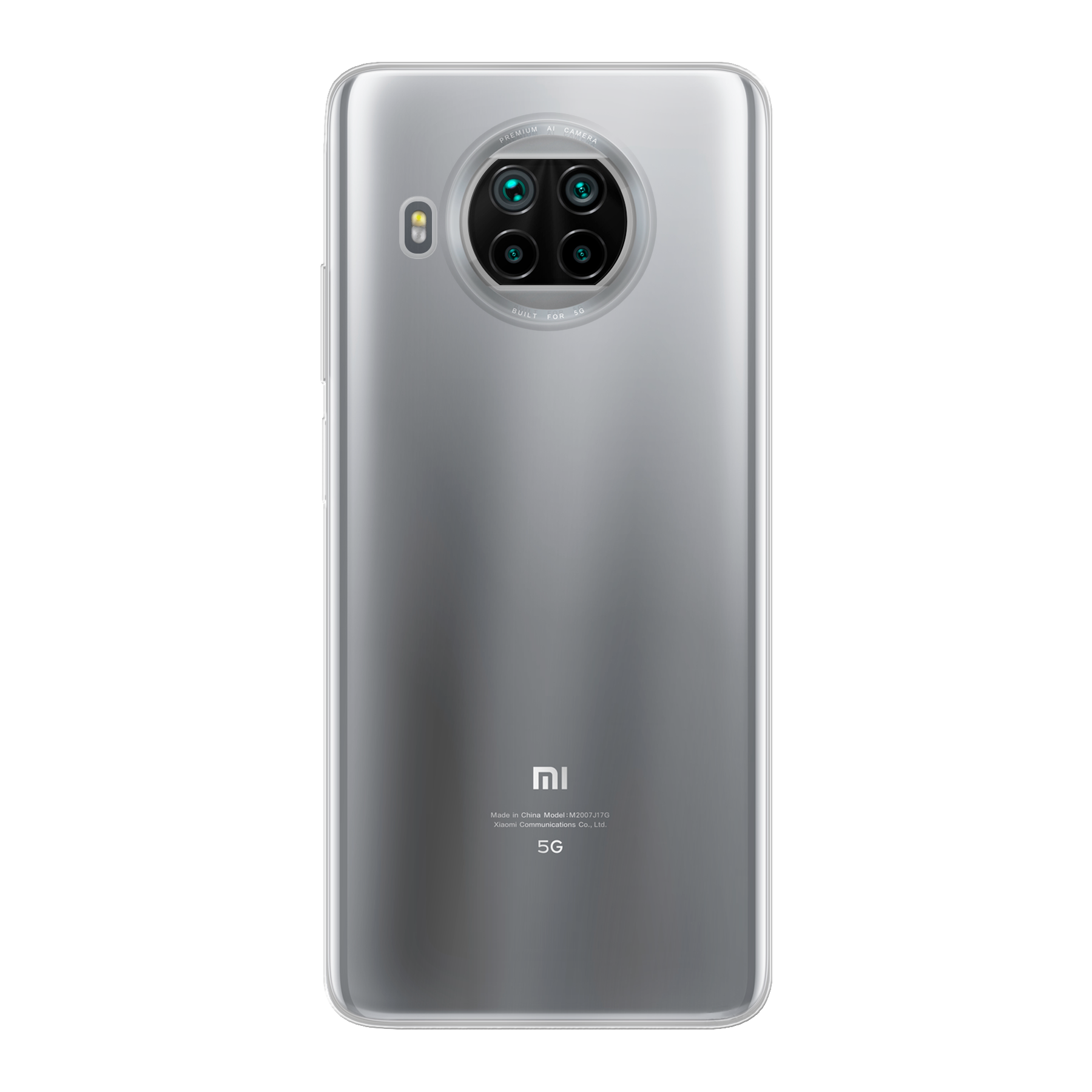 Xiaomi Mi 10T Lite 5G Zachte hoes (achterkant bedrukt, transparant)