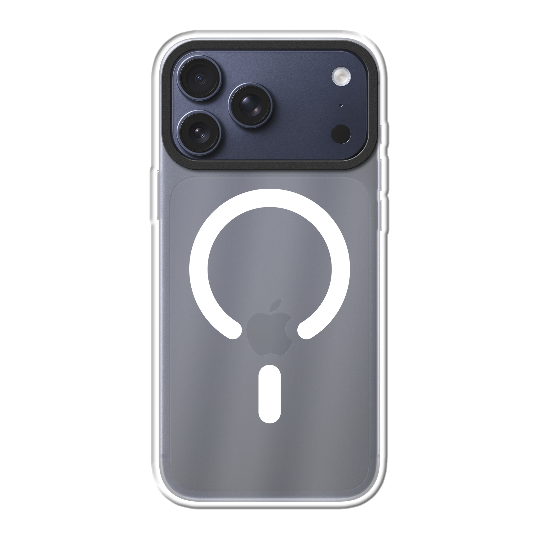 Apple iPhone 17 Pro Max Hybrid hoesje met MagSafe (achterkant bedrukt, transparant)
