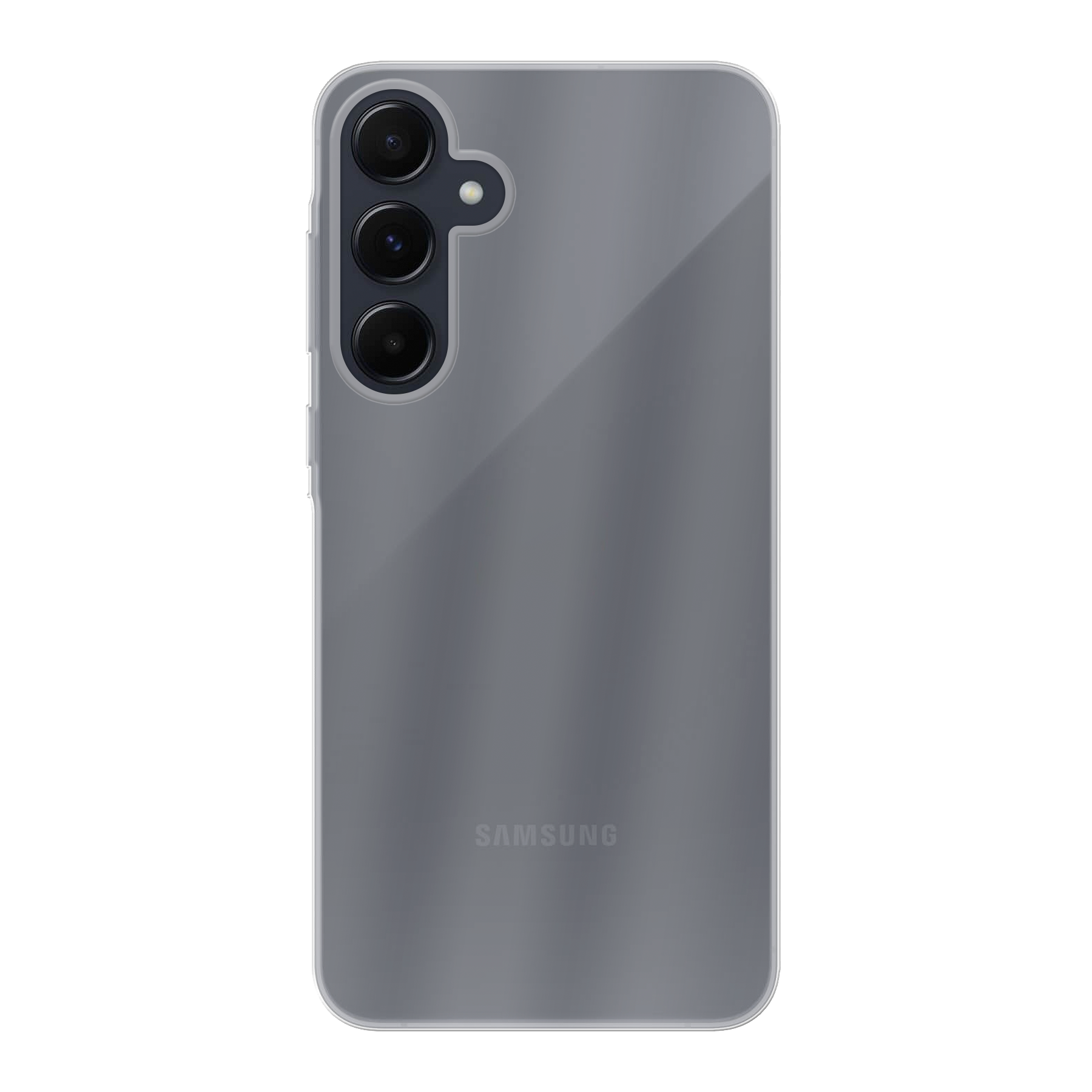 Samsung Galaxy A55 Zachte hoes (achterkant bedrukt, transparant)
