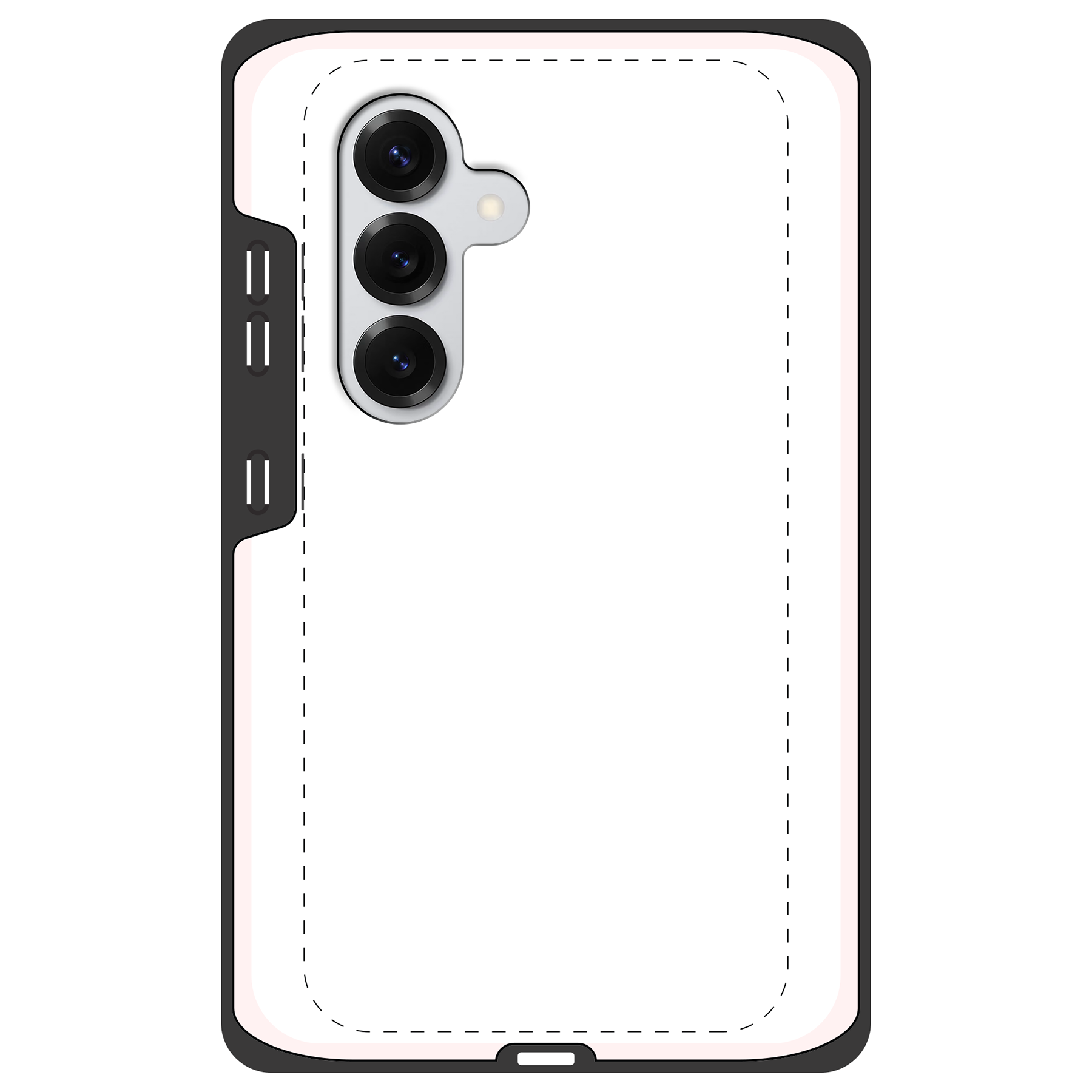 Samsung Galaxy S25 Tough case (volledig bedrukt, zwarte inzet)
