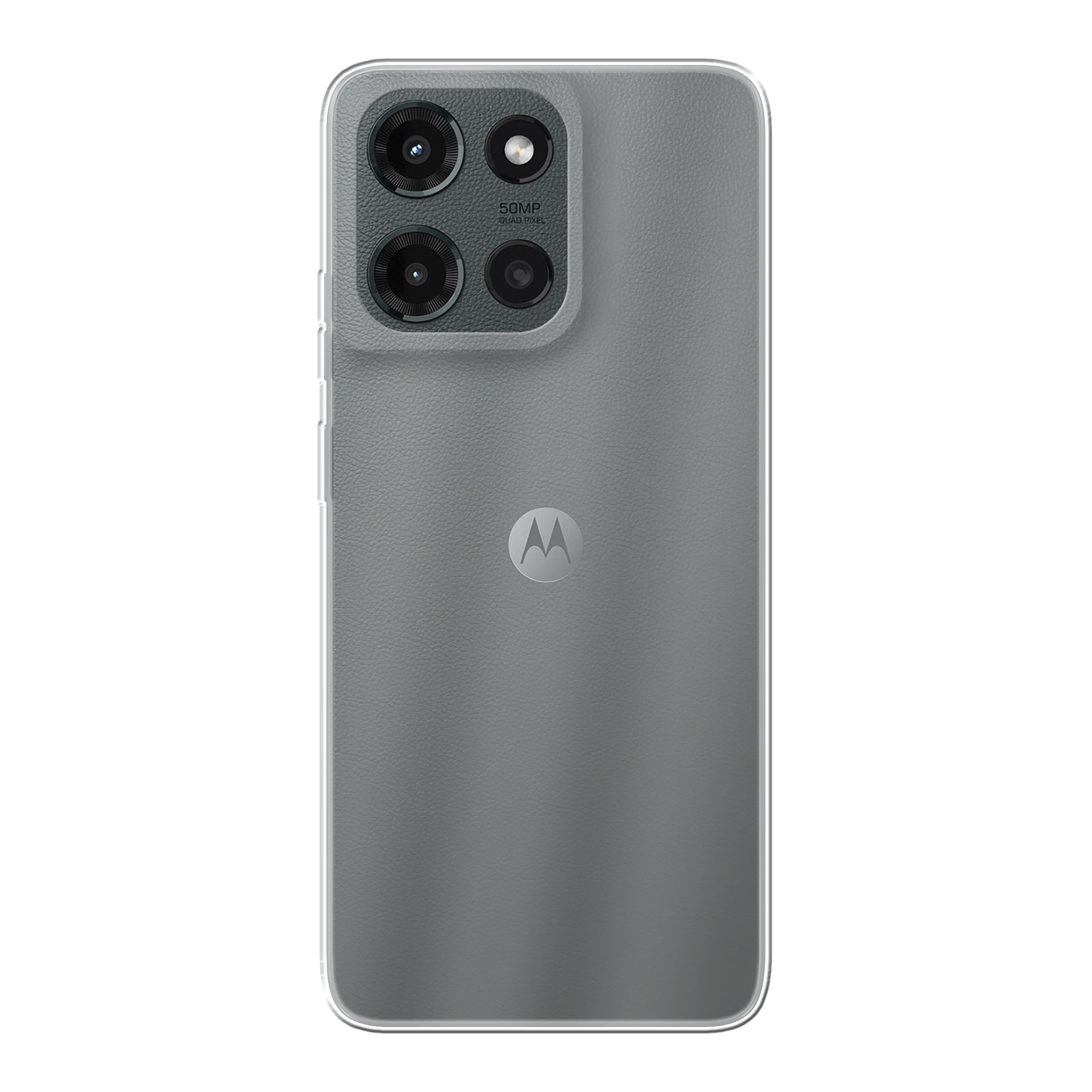 Motorola Moto G (2025) soft case (back printed, transparent)