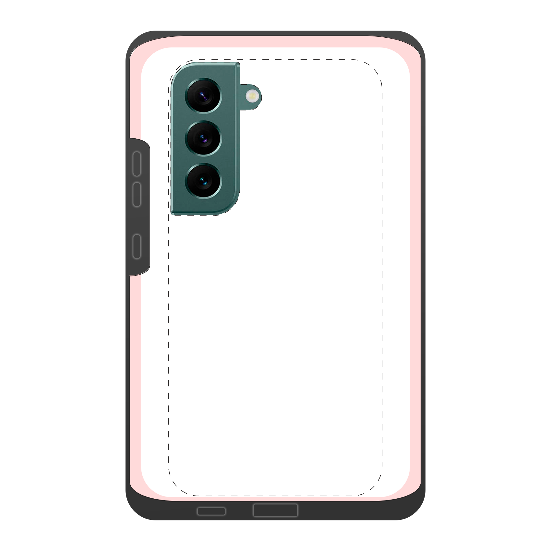 Samsung Galaxy S22 Tough case (volledig bedrukt, zwarte inzet)