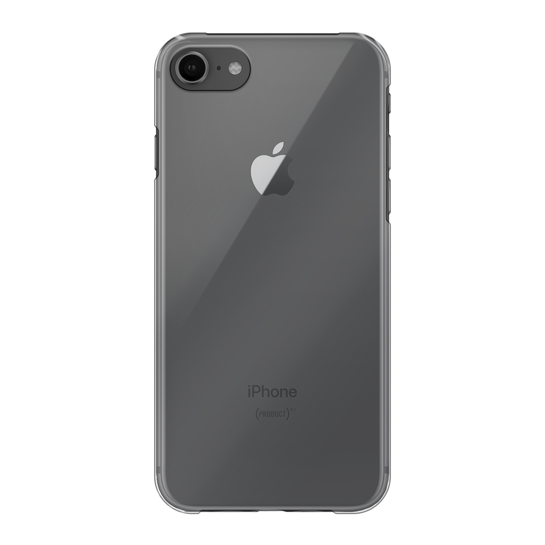 Apple iPhone 7 / 8 / SE (2020) / SE (2022) Hardcase (achterkant bedrukt, transparant)