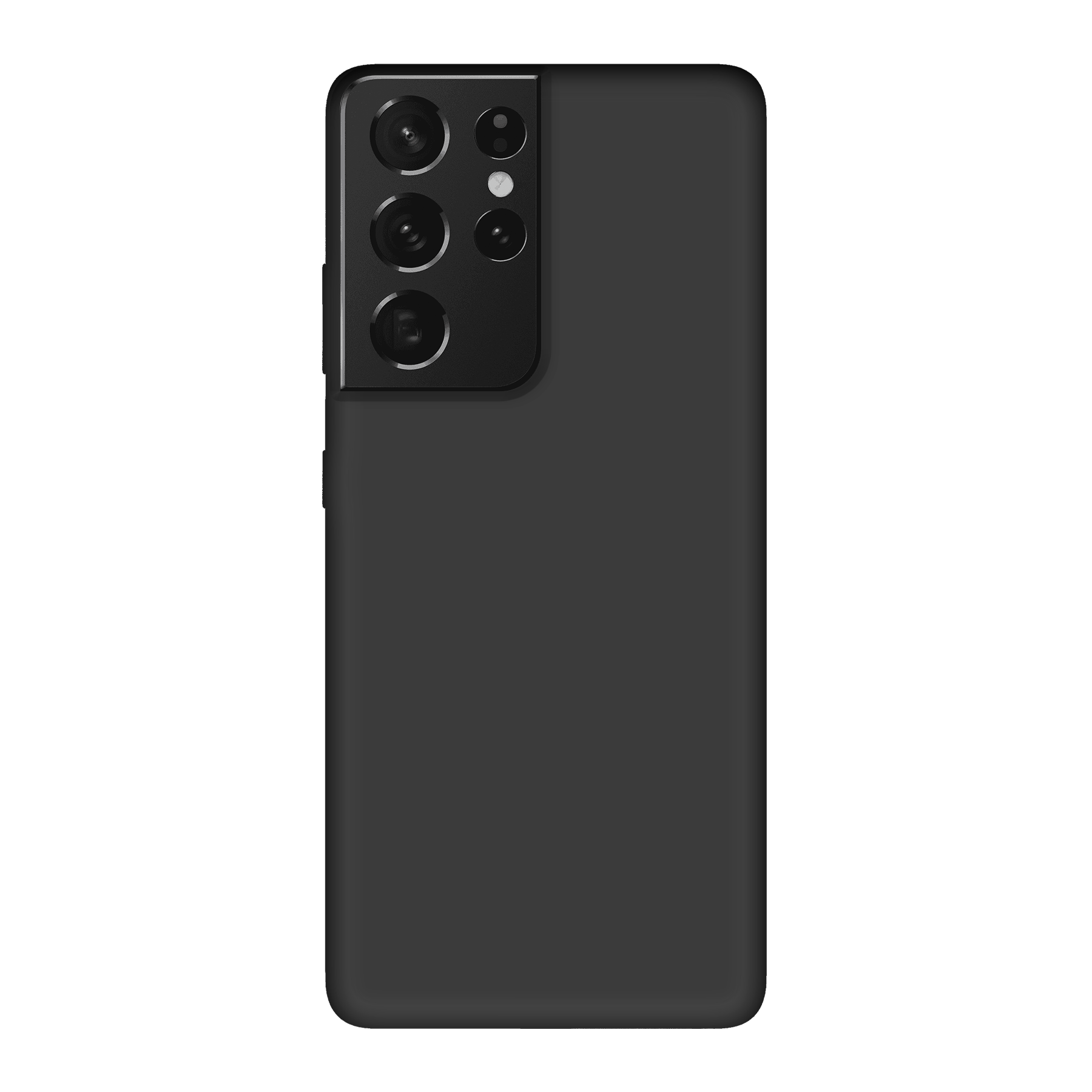 Samsung Galaxy S21 Ultra 5G Biologisch afbreekbaar hoesje (achterkant bedrukt, zwart)