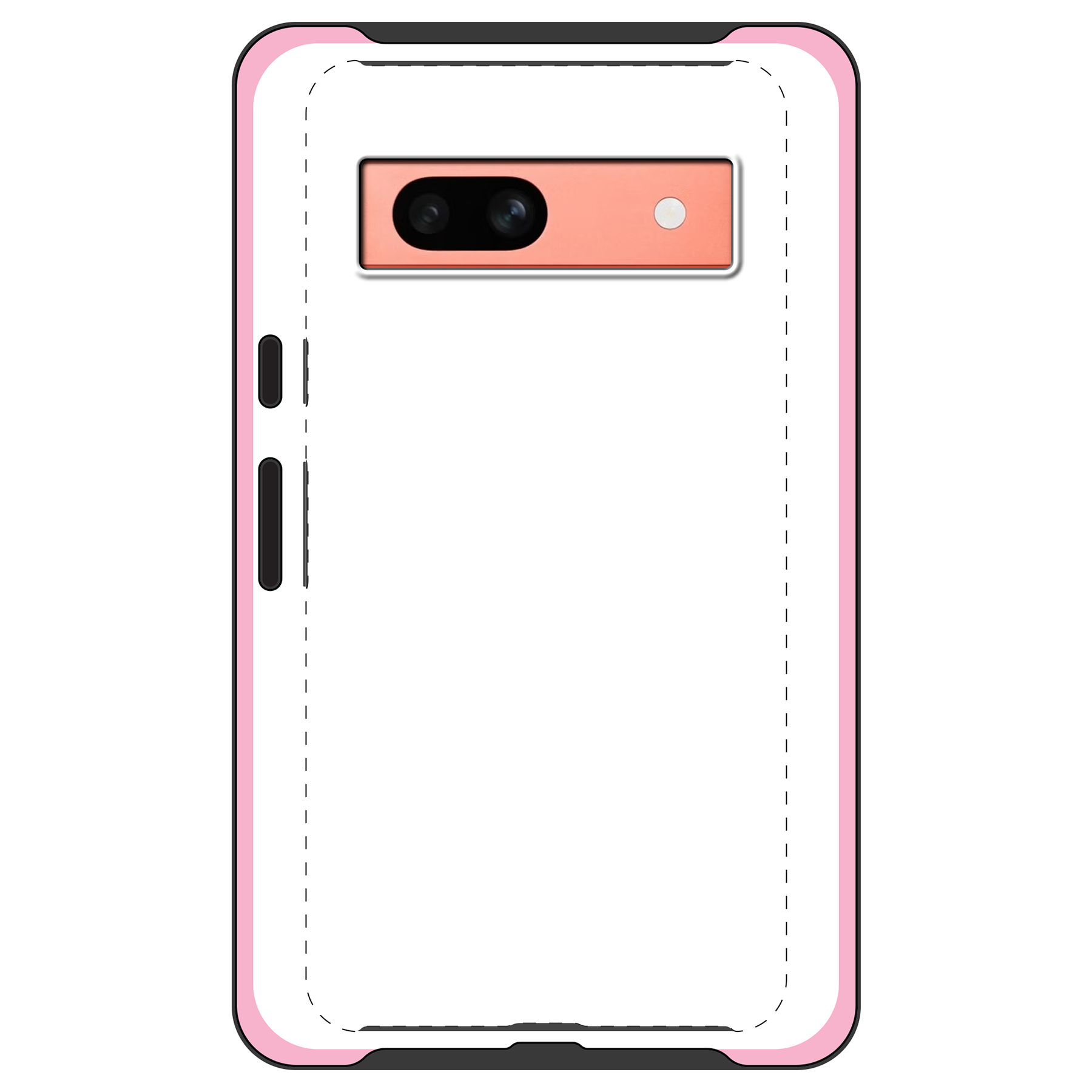 Google Pixel 7a Tough case (volledig bedrukt, glanzend)