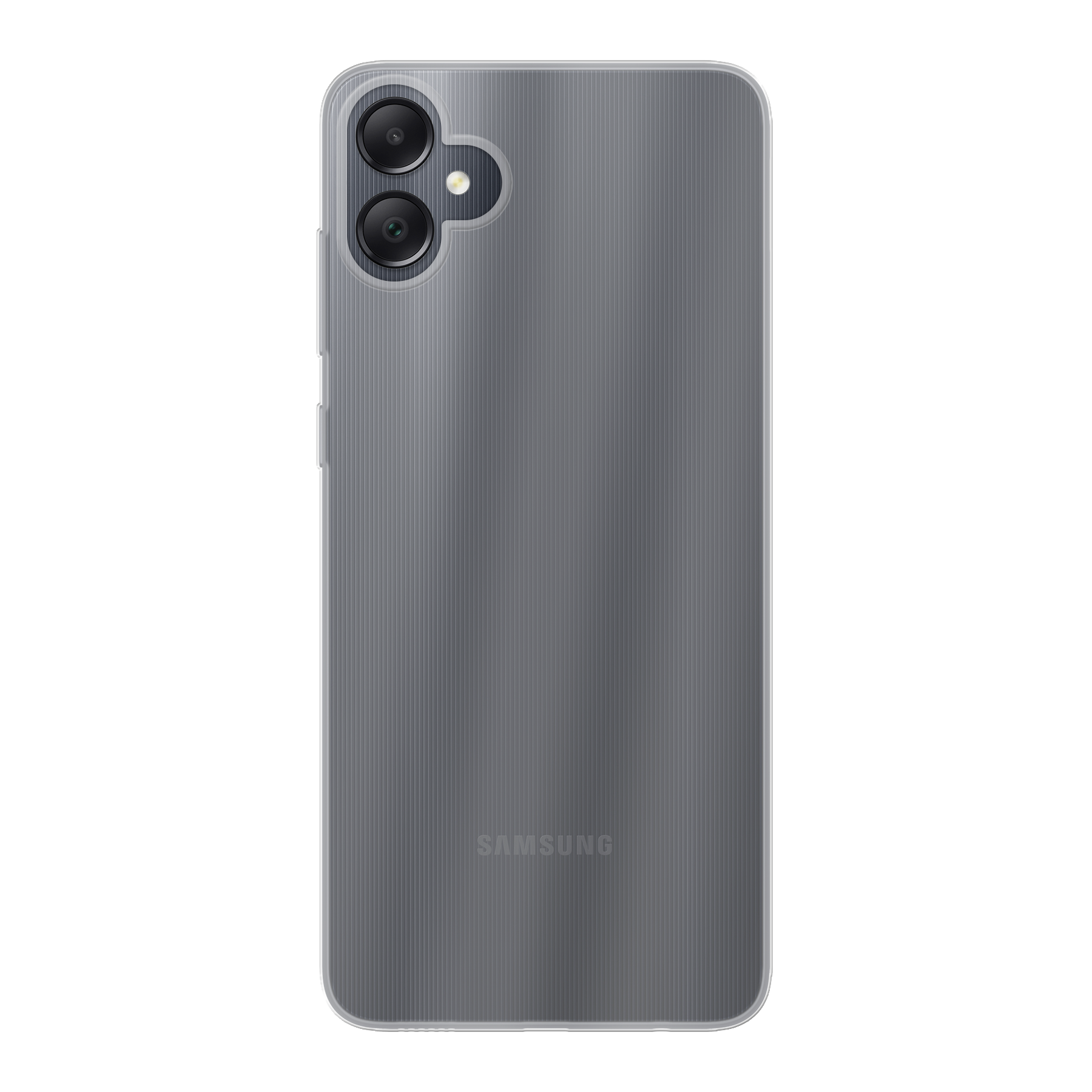 Samsung Galaxy A05 Zachte hoes (achterkant bedrukt, transparant)