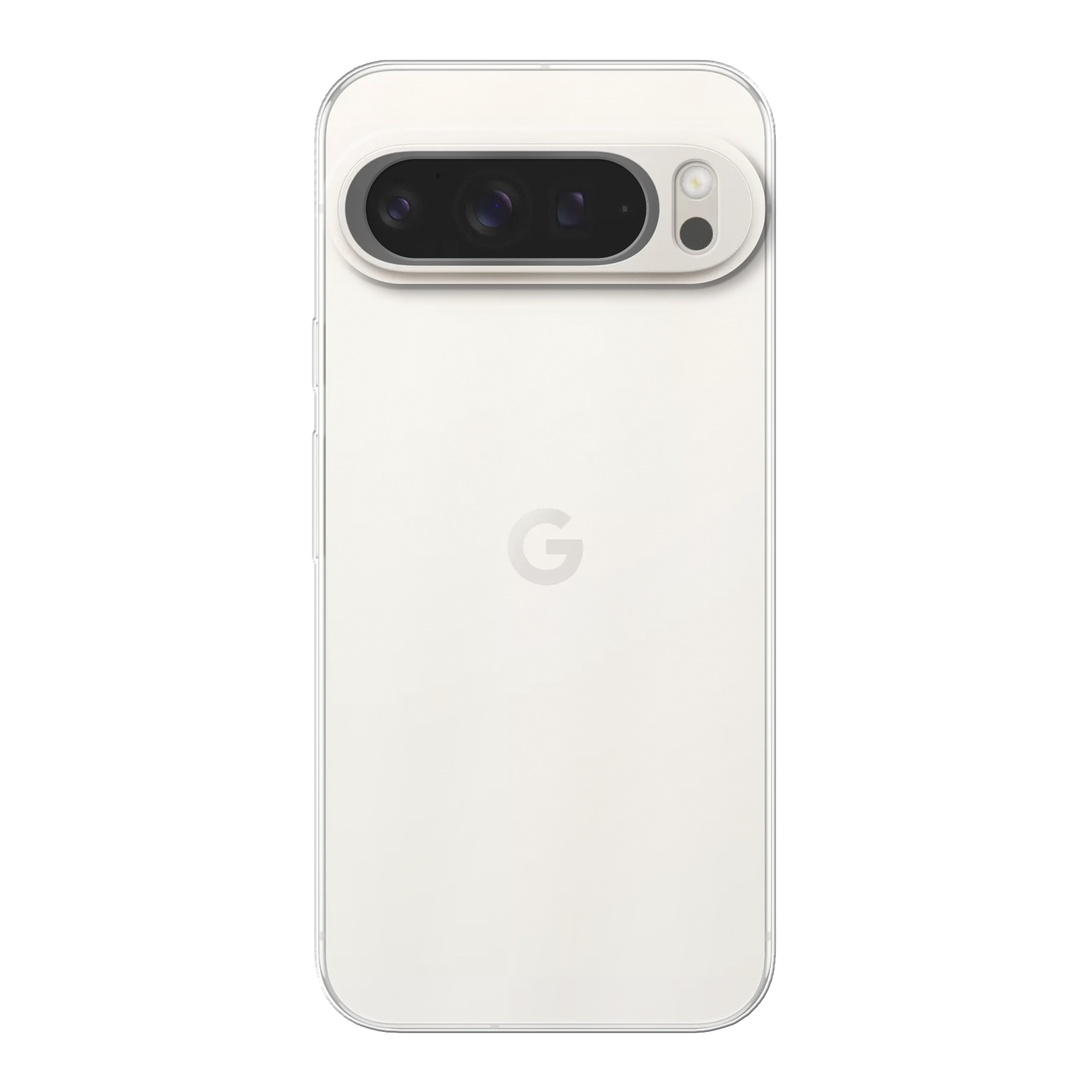 Google Pixel 9 Pro XL Zachte hoes (achterkant bedrukt, transparant)