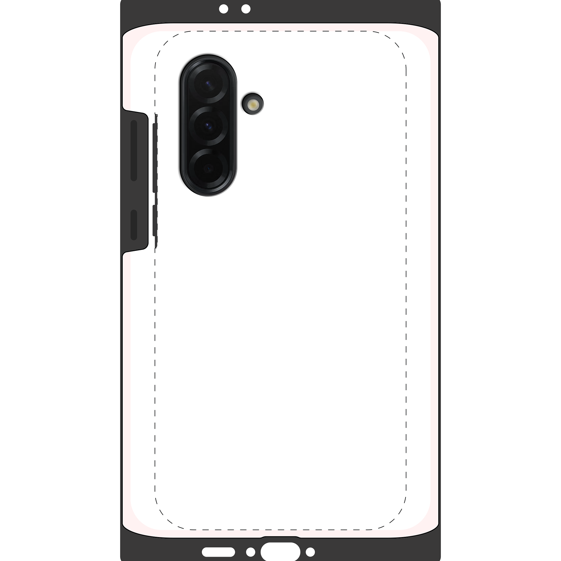 Samsung Galaxy A36 / Galaxy A56 Tough case (volledig bedrukt, zwarte inzet)
