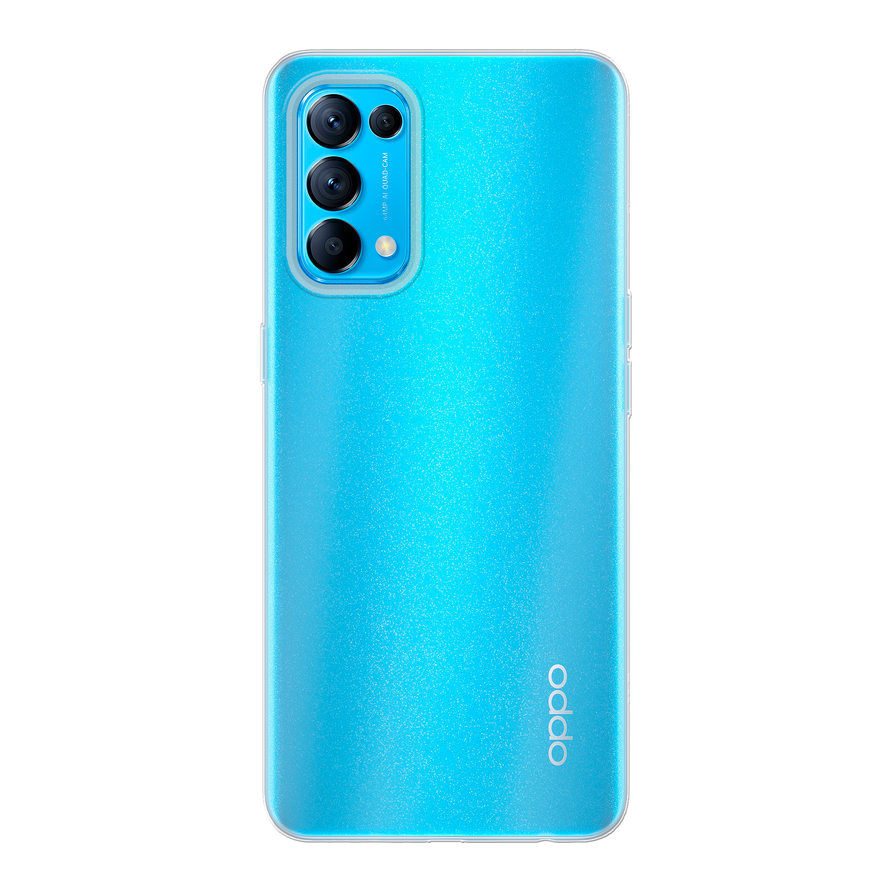 Oppo Find X3 Lite / Reno5 5G Zachte hoes (achterkant bedrukt, transparant)