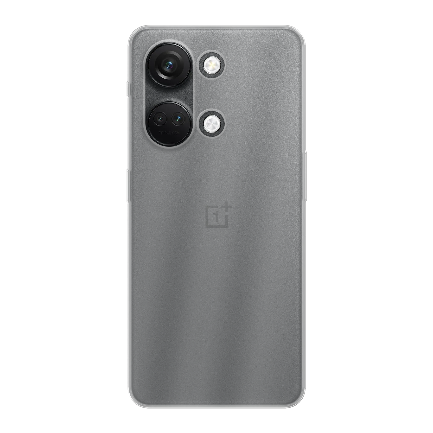 OnePlus Nord 3 Zachte hoes (achterkant bedrukt, transparant)