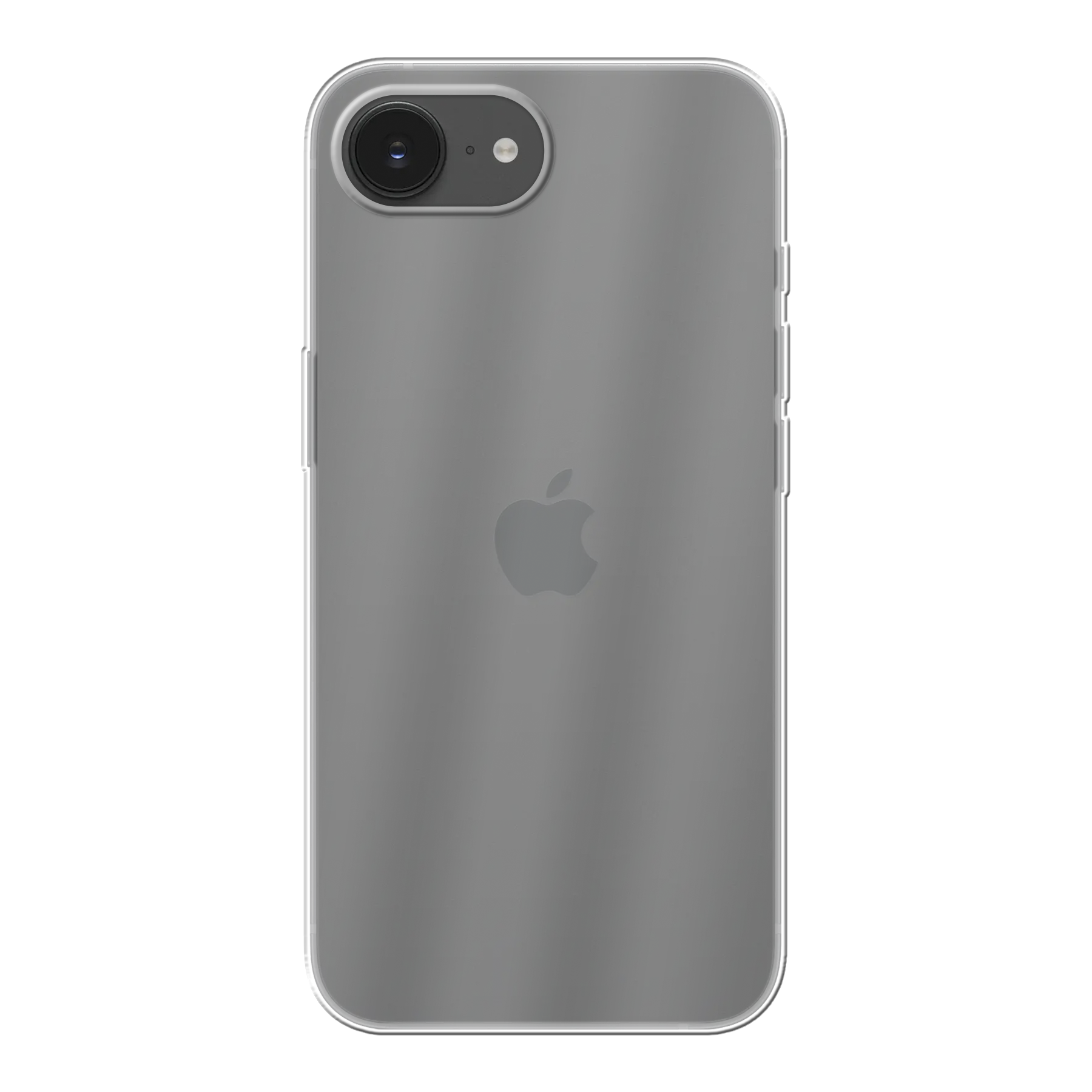 Apple iPhone 16e Hardcase (achterkant bedrukt, transparant)