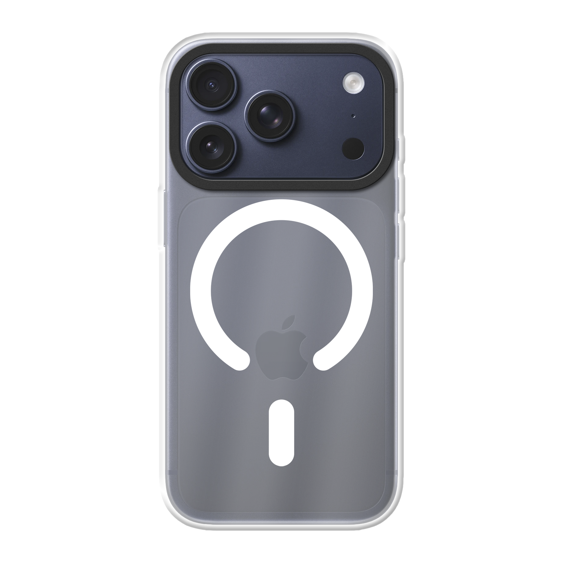 Apple iPhone 17 Pro Hybrid hoesje met MagSafe (achterkant bedrukt, transparant)