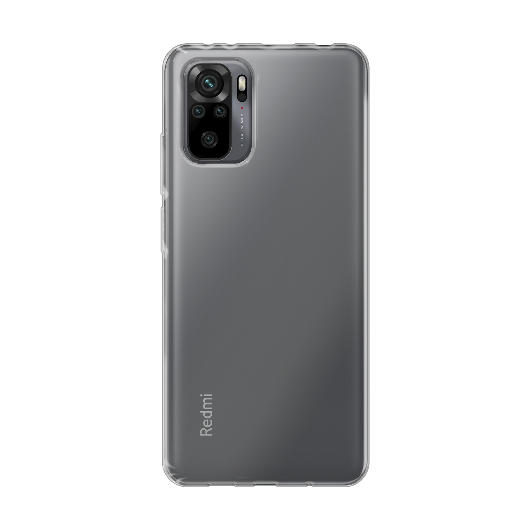 Xiaomi Redmi Note 10 Pro Zachte hoes (achterkant bedrukt, transparant)