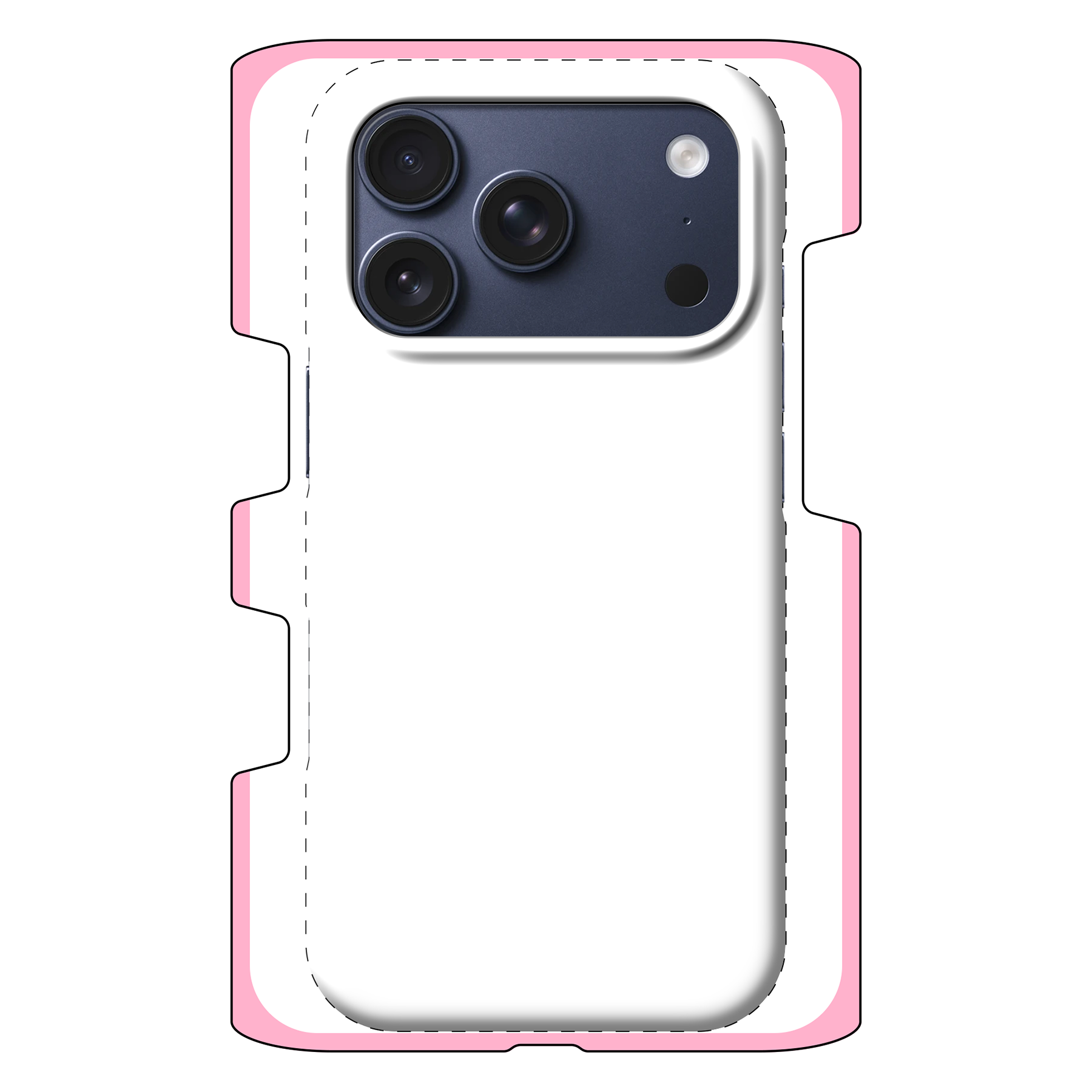 Apple iPhone 17 Pro Hardcase (volledig bedrukt, glanzend)