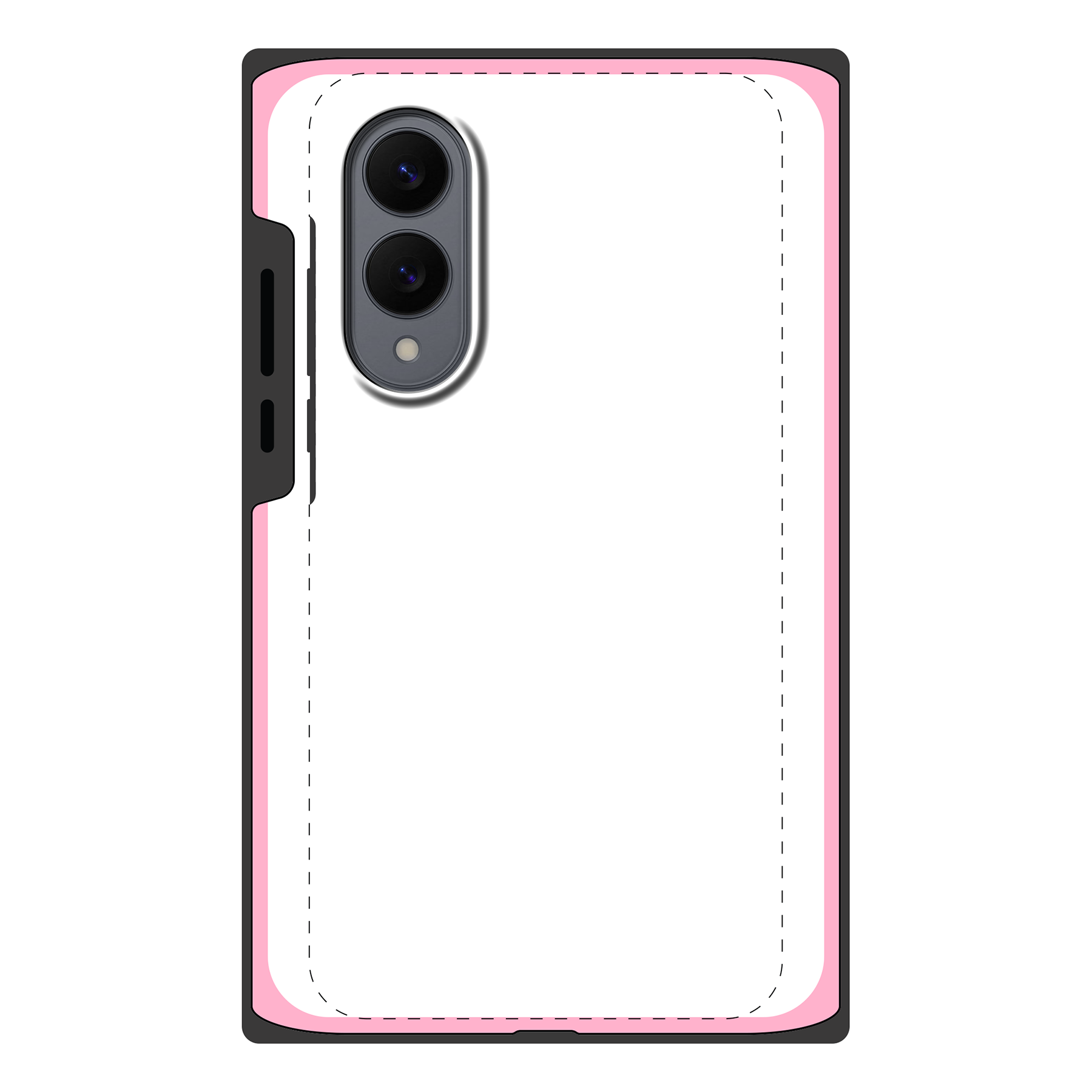 Samsung Galaxy S25 Edge Tough case (volledig bedrukt, zwarte inzet)