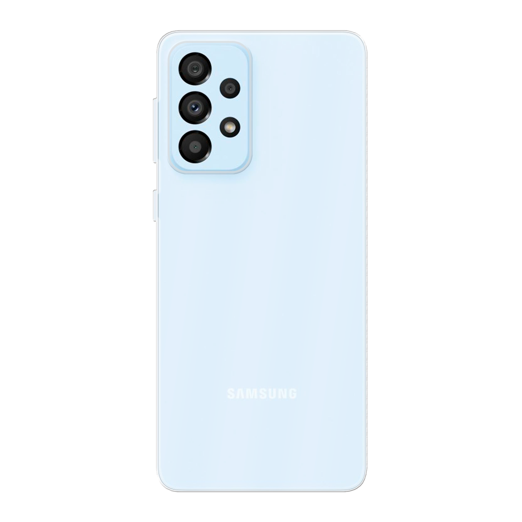 Samsung Galaxy A33 5G Zachte hoes (achterkant bedrukt, transparant)
