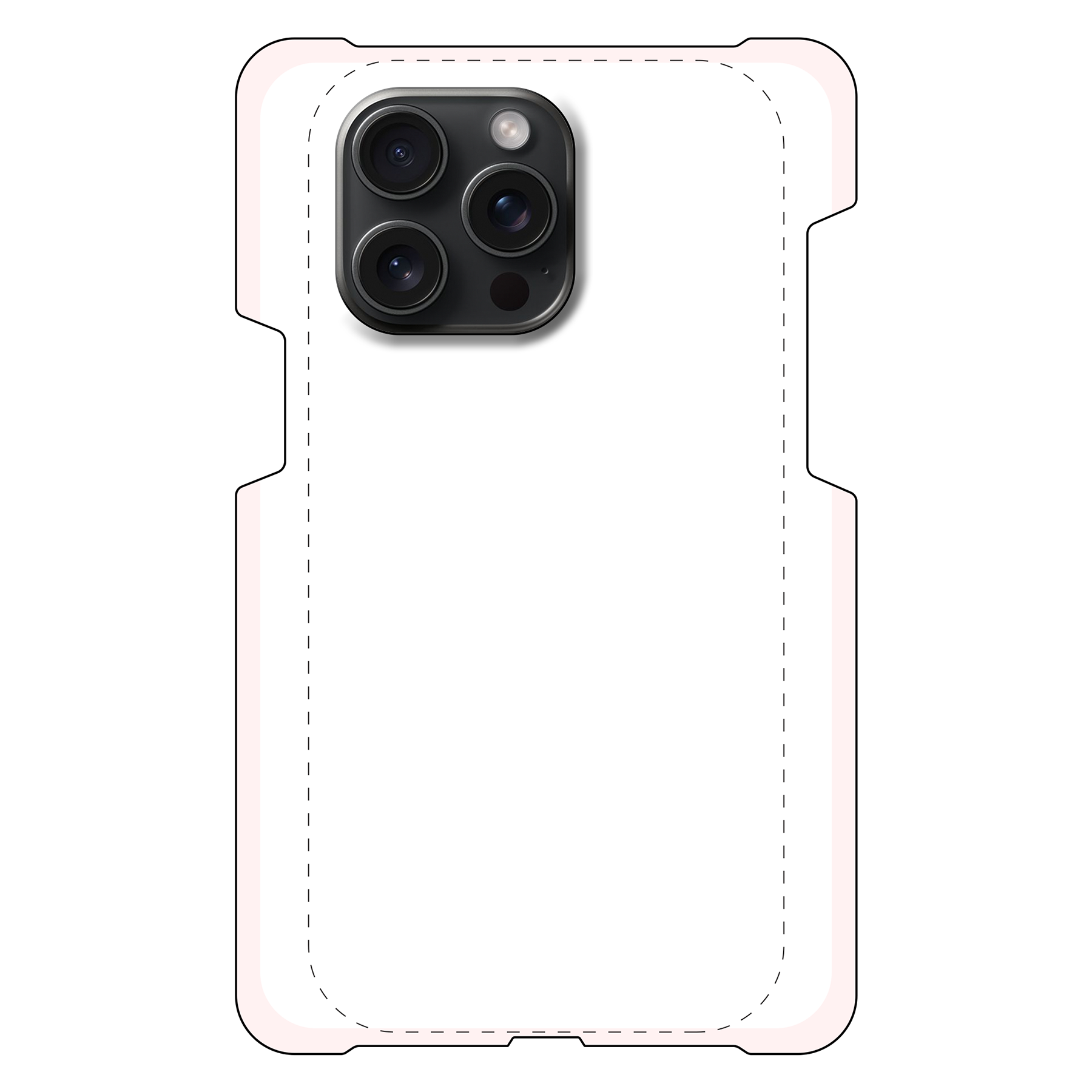 Apple iPhone 15 Pro Max Hardcase (volledig bedrukt, glanzend)